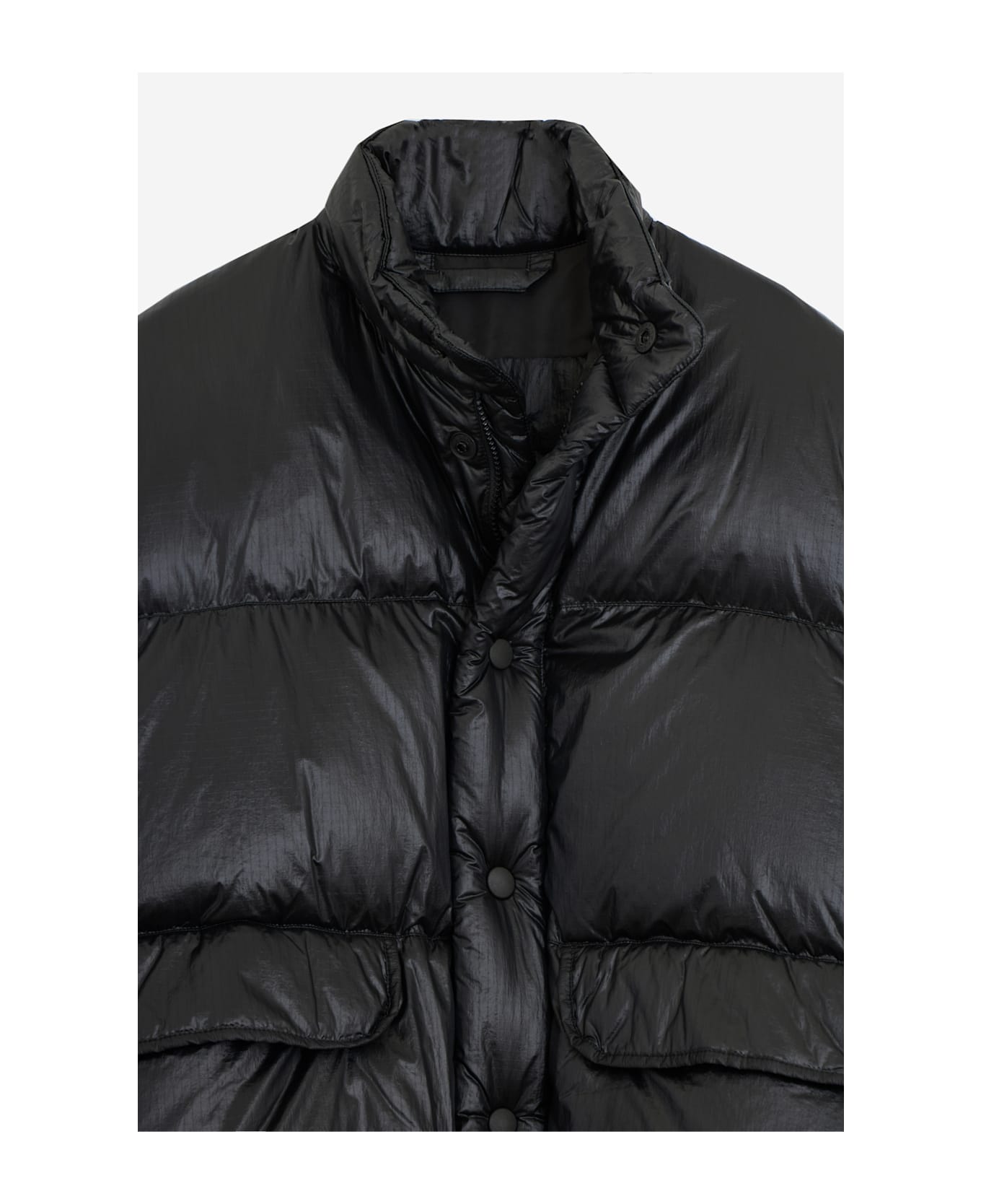 Our Legacy Inhale Puffa Bomber - black