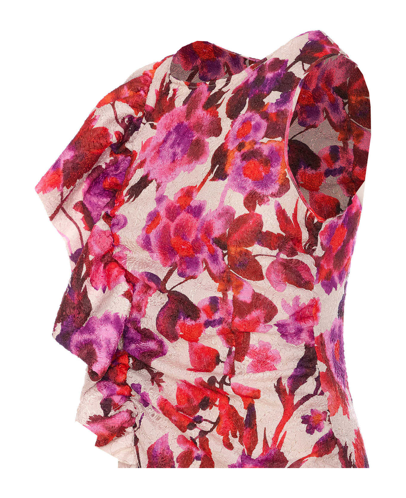 Essentiel Antwerp Hayleigh Asymmetrical Dress - Pink