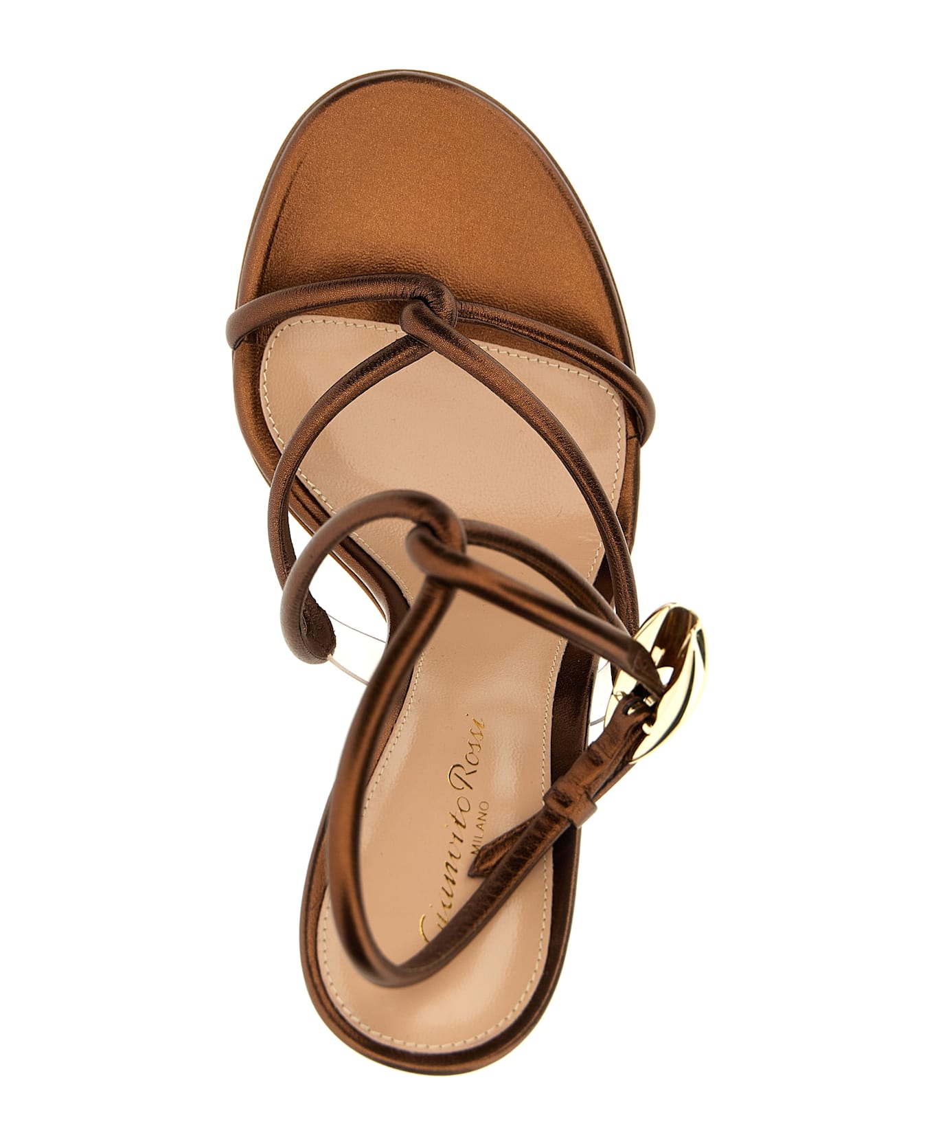 Gianvito Rossi 
black Mamba
 Sandals - Brown