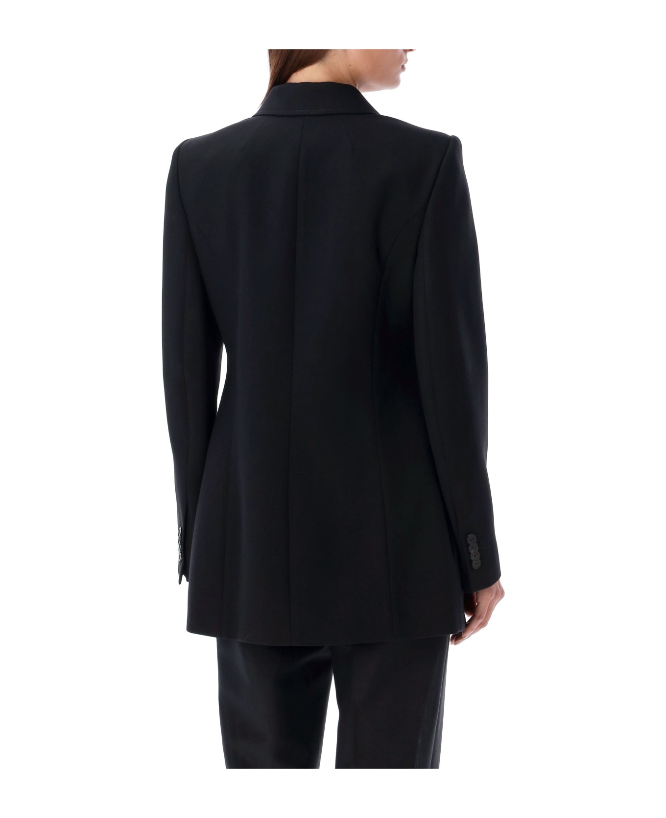 Balenciaga Black Wool Blazer - BLACK