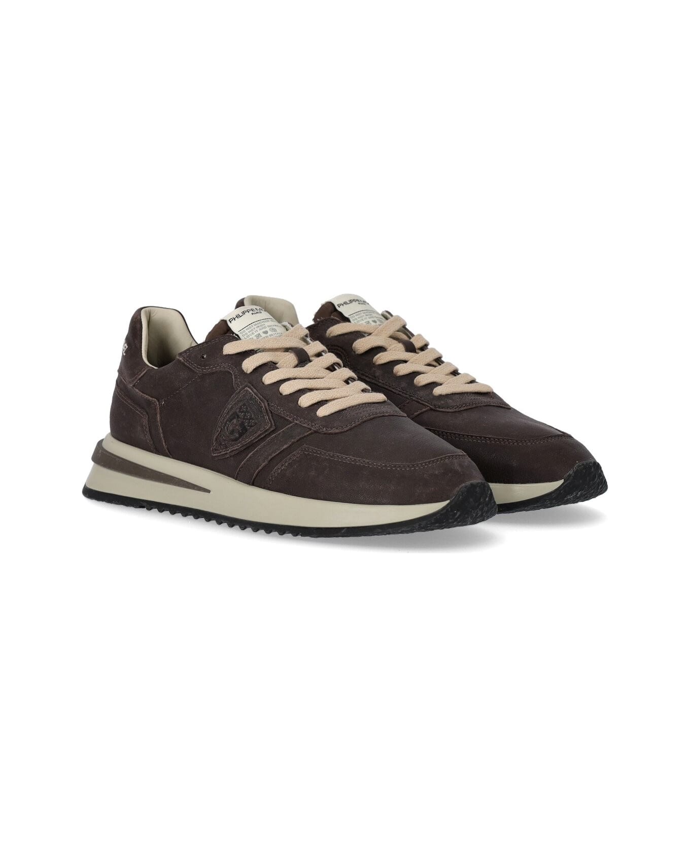 Philippe Model Tropez 2.1 Dark Brown Sneaker - Marrone
