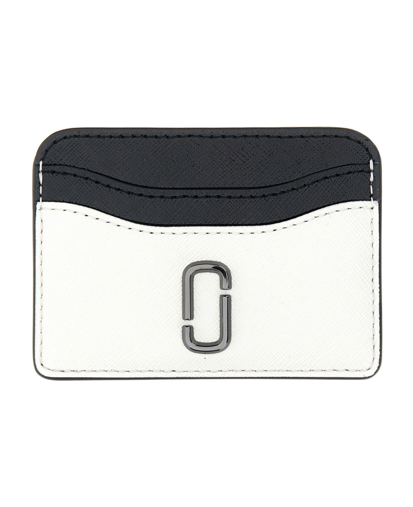 Marc Jacobs Card Holder With Logo - Black 財布