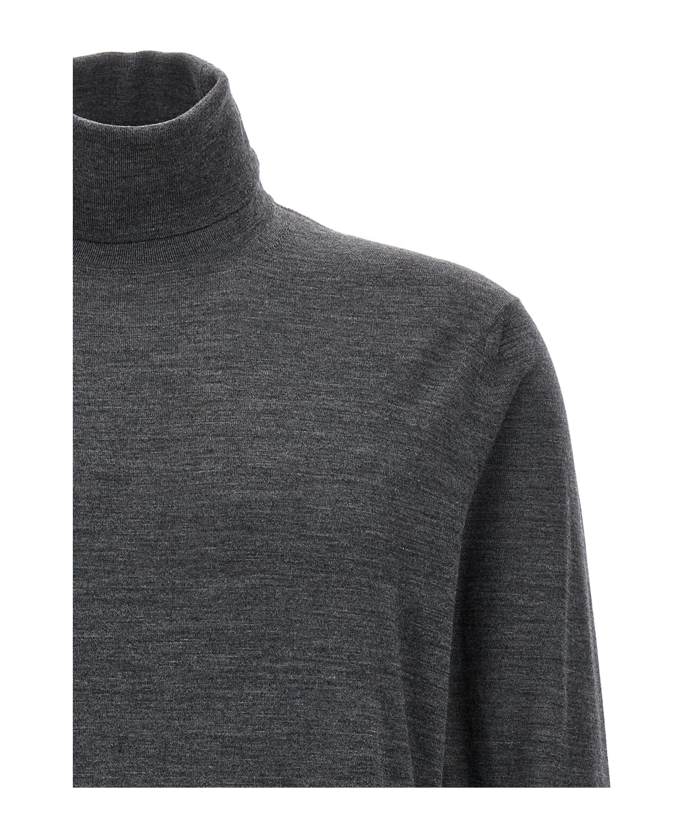 Tom Ford High Neck Sweater - Gray