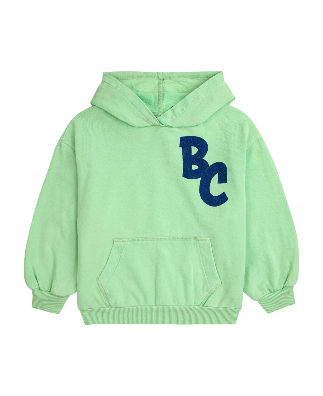 Bobo Choses Green Sweatshirt For Kids With Multicolor Logo - Green