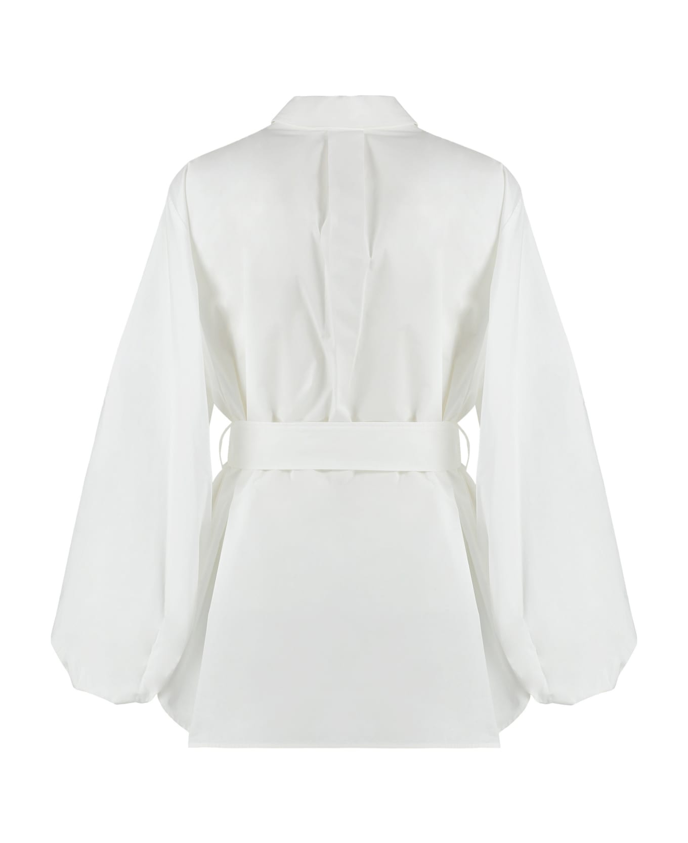 Parosh Cotton Shirt - White