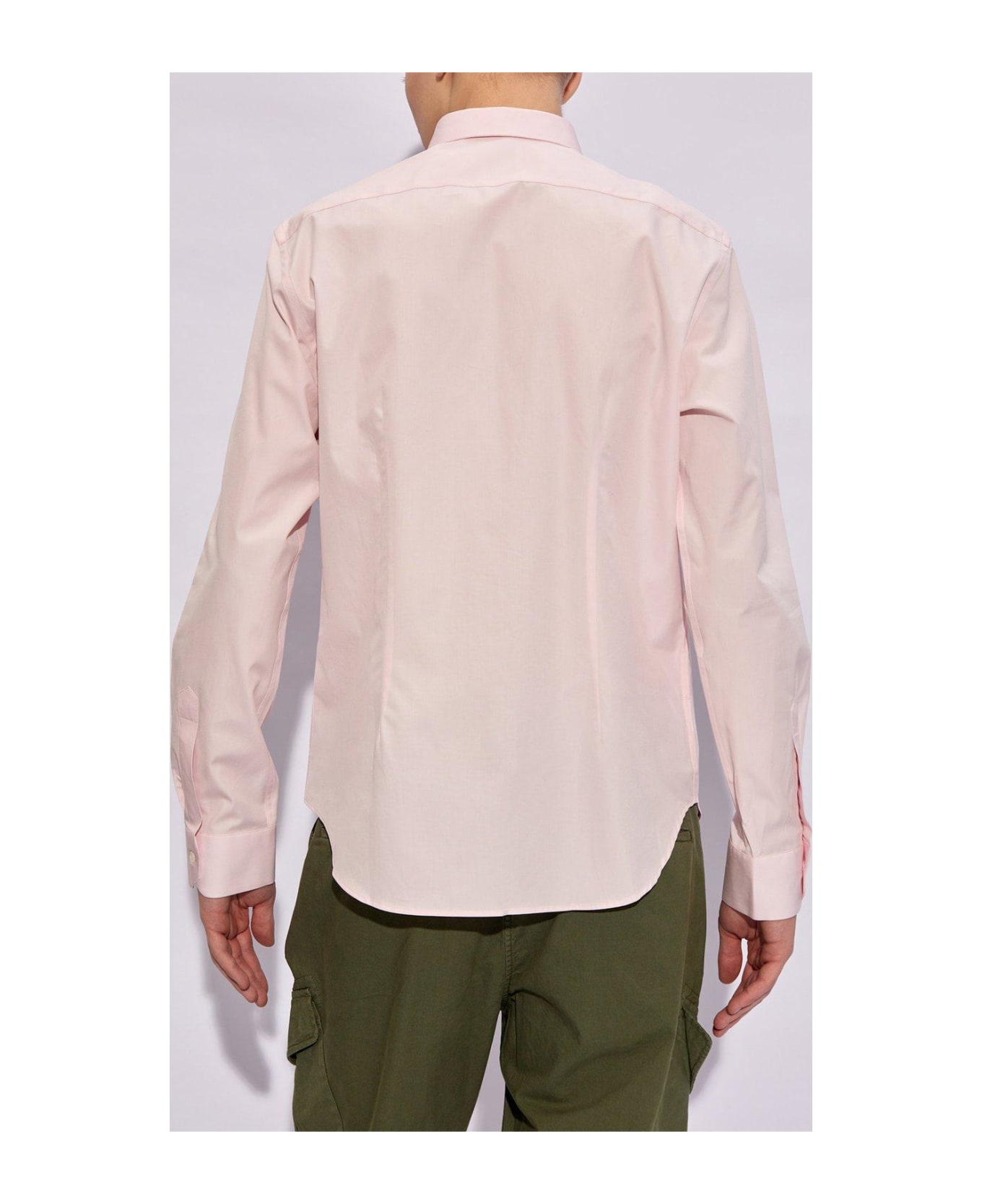 PS by Paul Smith Tailored Shirt Shirt - POWDER PINK