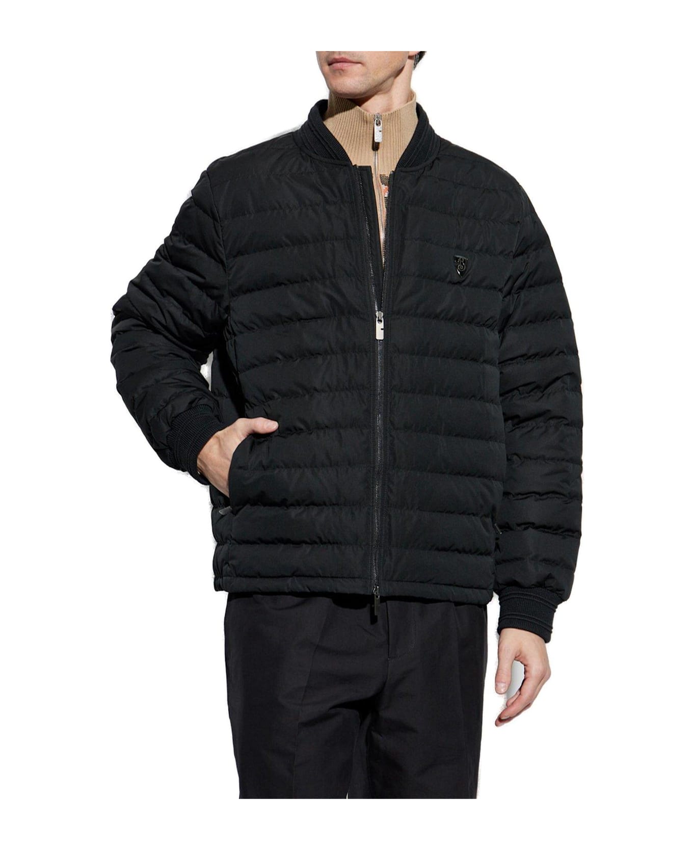 Burberry Lightweight Puffer Jacket - Black