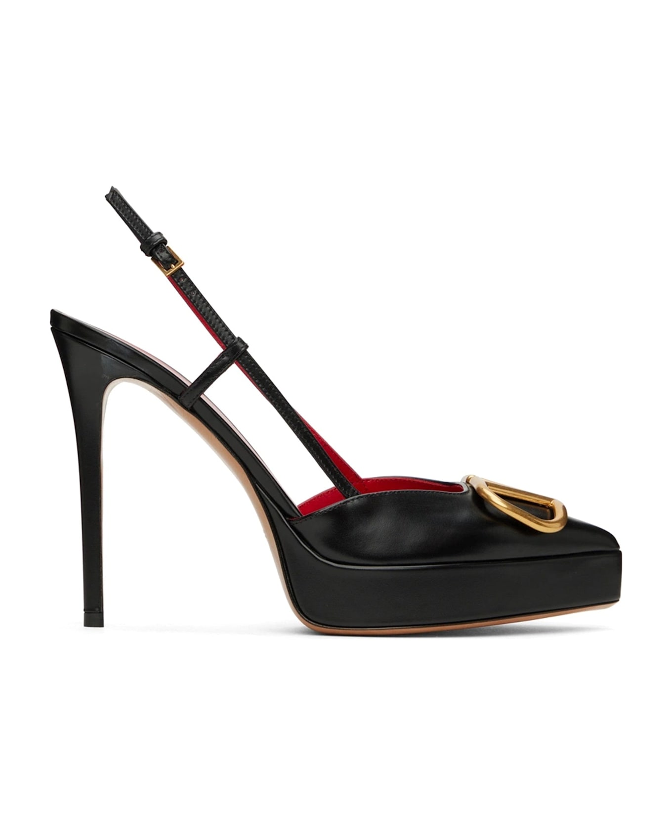 Valentino Garavani Garavani Vlogo Slingback Pumps - Black