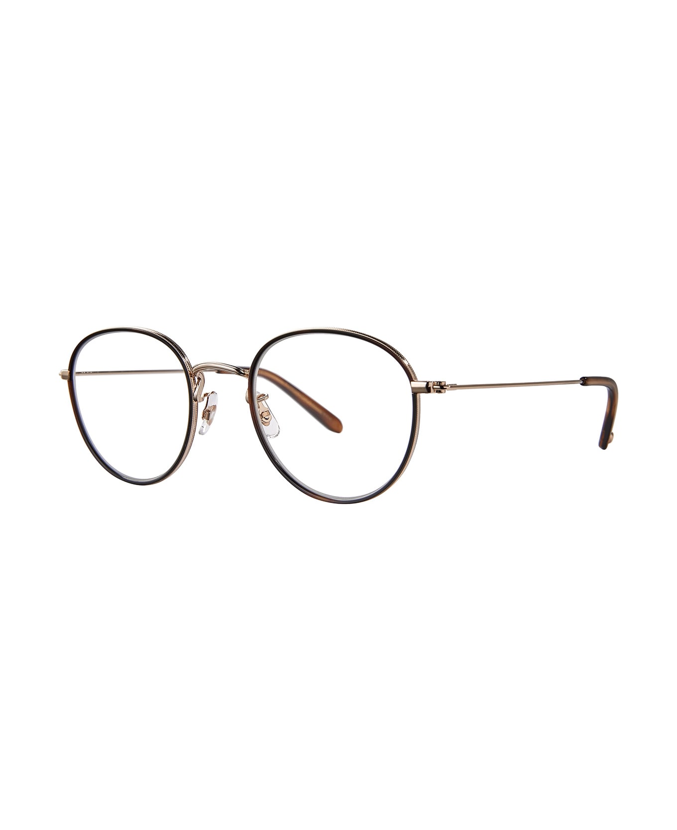 Garrett Leight Paloma Spotted Brown Shell-gold Glasses - Spotted Brown Shell-Gold