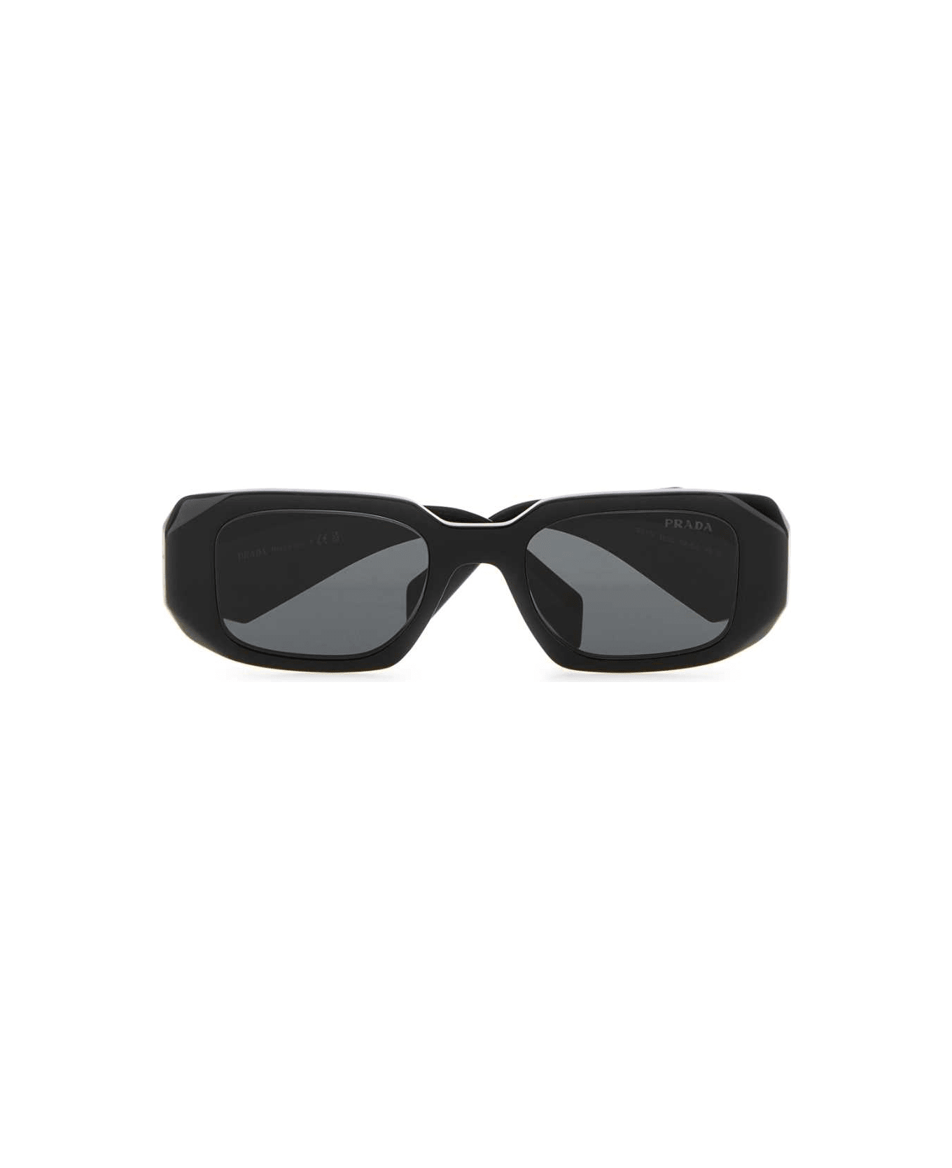 Prada Black Acetate Sunglasses - LENSESARDESIA