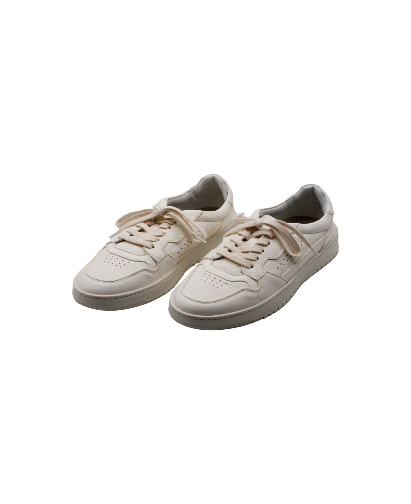 Eleventy Sneakers - Cream