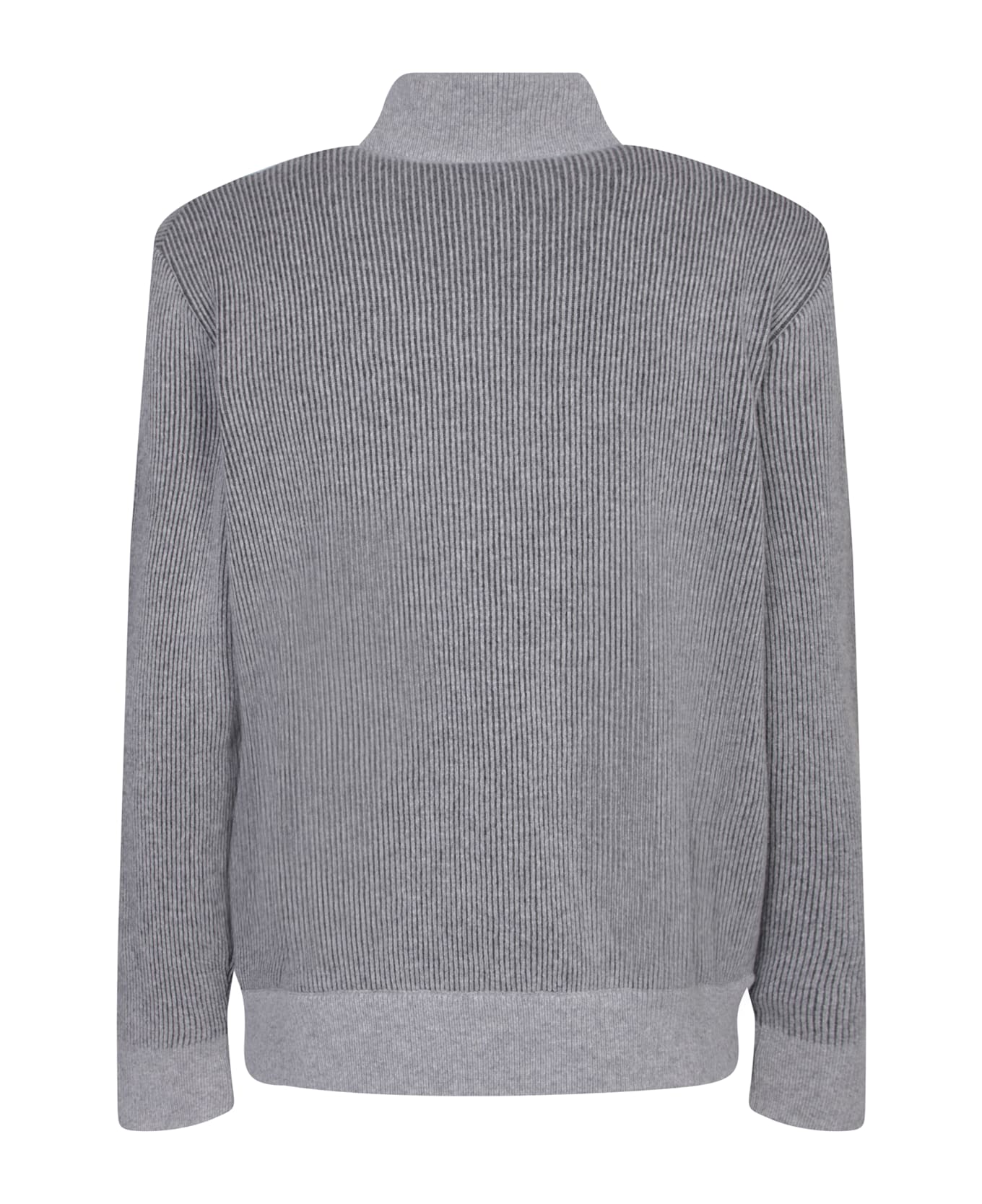 Lardini Vanisã© Grey Wool And Cashmere Sweater - Grey