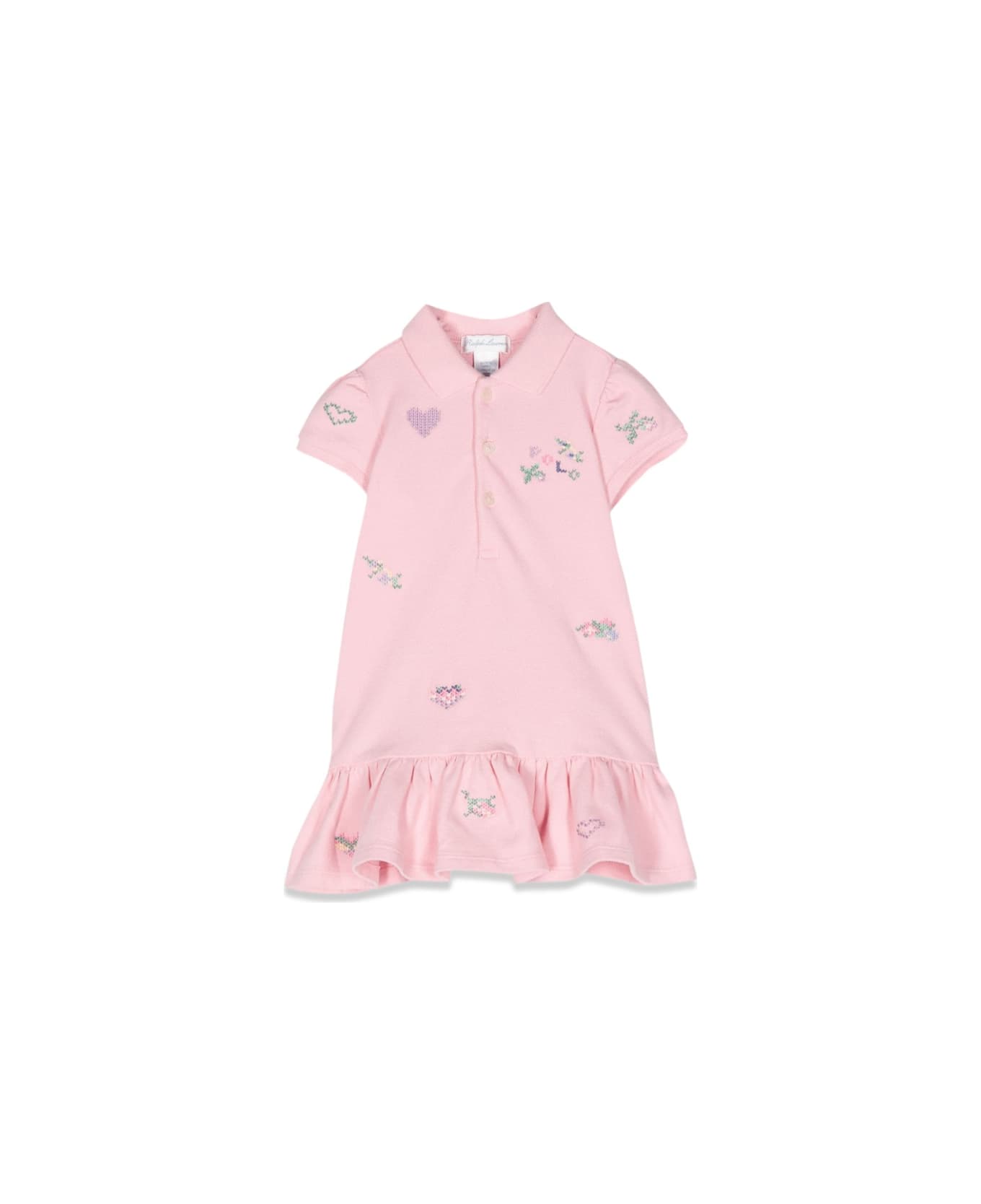 Polo Ralph Lauren Ssfipolodrss-dresses-day Dress - PINK ボディスーツ＆セットアップ