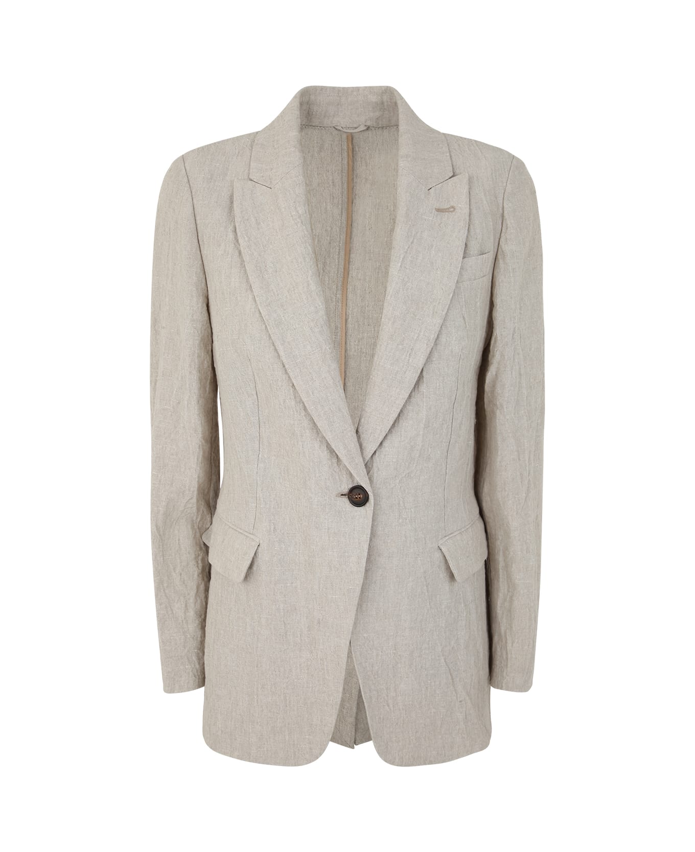 BRUNELLO CUCINELLI テーラードジャケット Sサイズ ベージュ BRUNELLO CUCINELLI | Beige Women's Blazer | YOOX