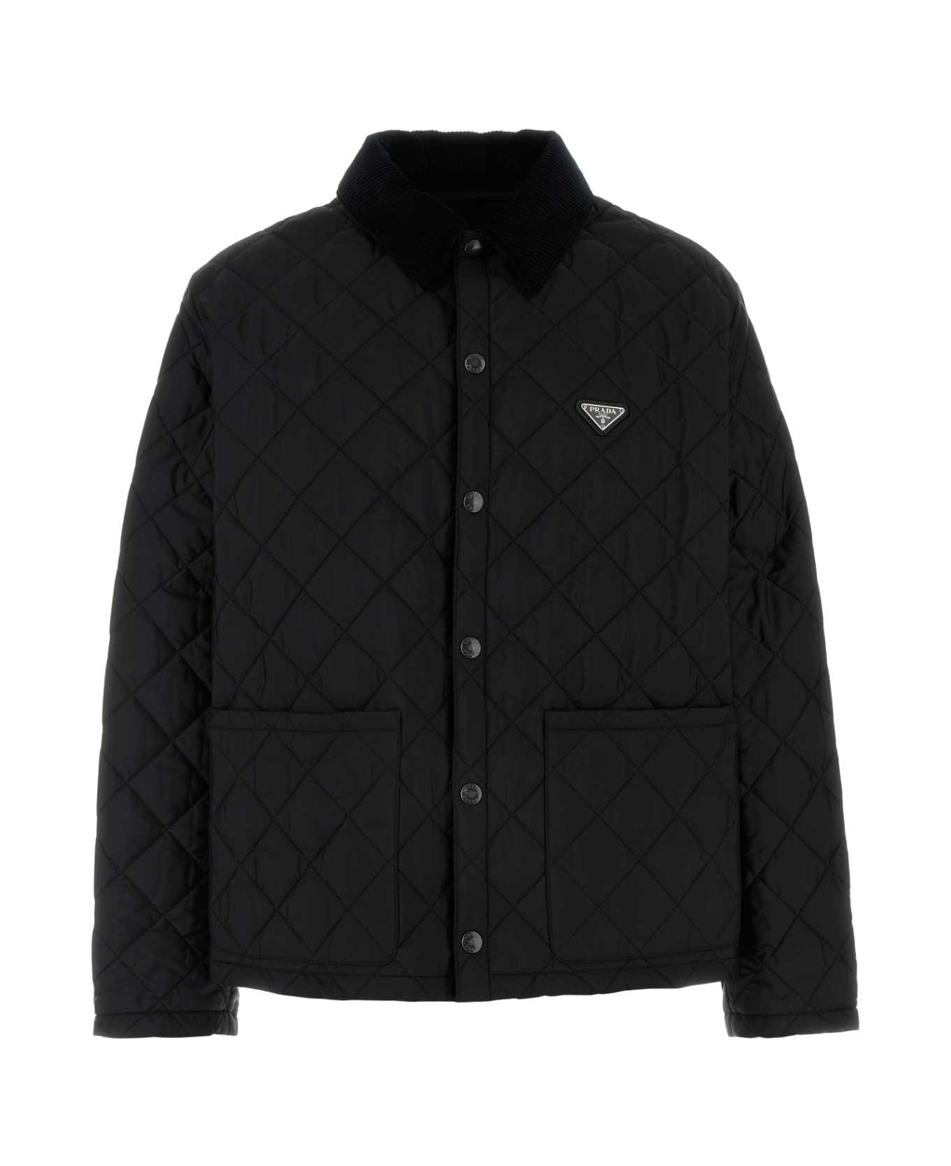 【関税&送料込】Prada Black Re-Nylon Padded Jacket Prada Black Re-nylon Padded Jacket | italist