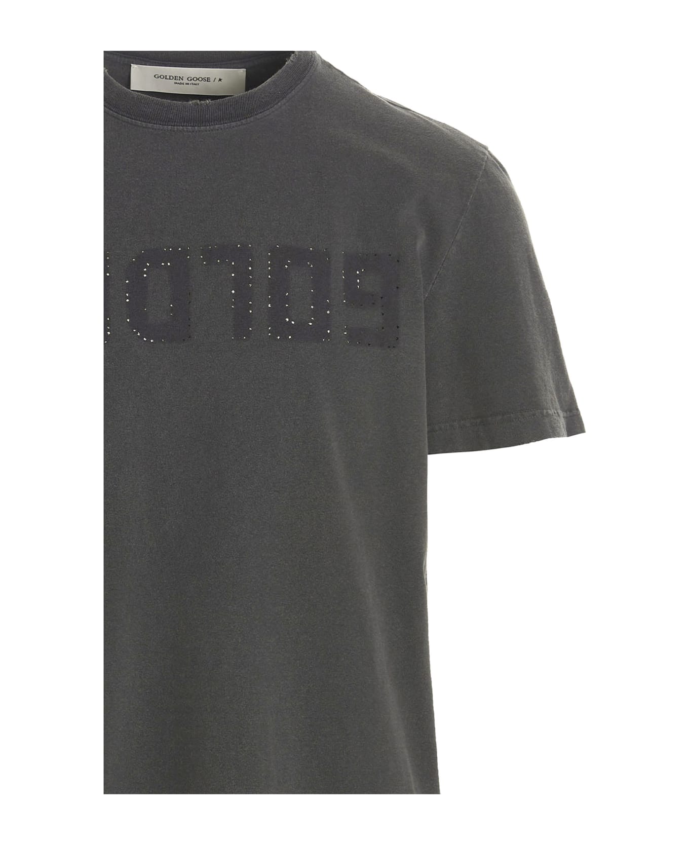 Golden Goose Logo T-shirt - Gray