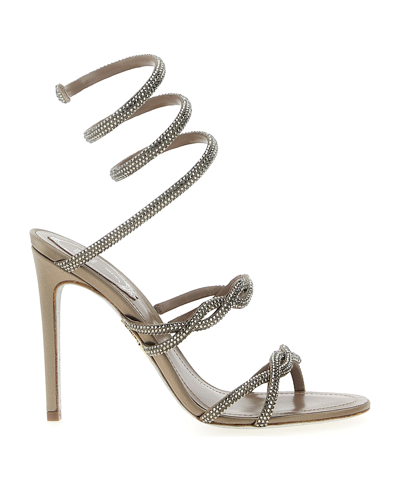 René Caovilla 
braid Cleo
 Sandals - Gray
