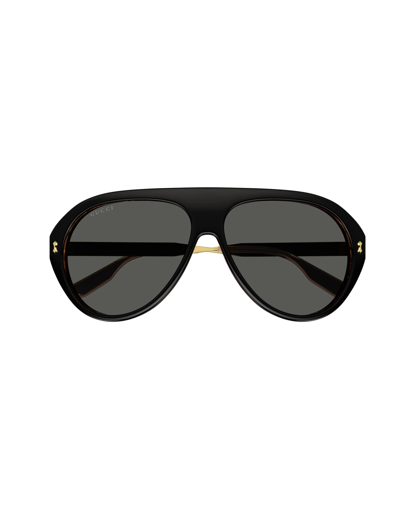 Gucci Eyewear Gucci Gg1515s Linea Lettering 001 Sunglasses - Nero サングラス