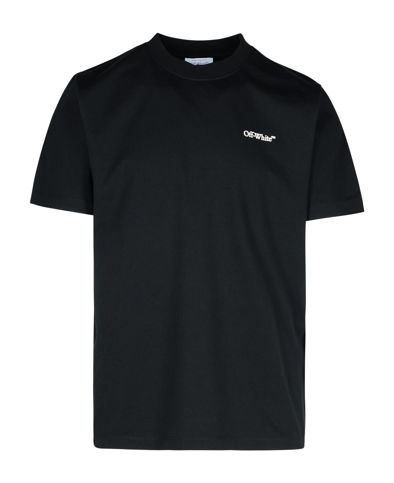 Off-White Windy Arrow Printed T-shirt - Black White