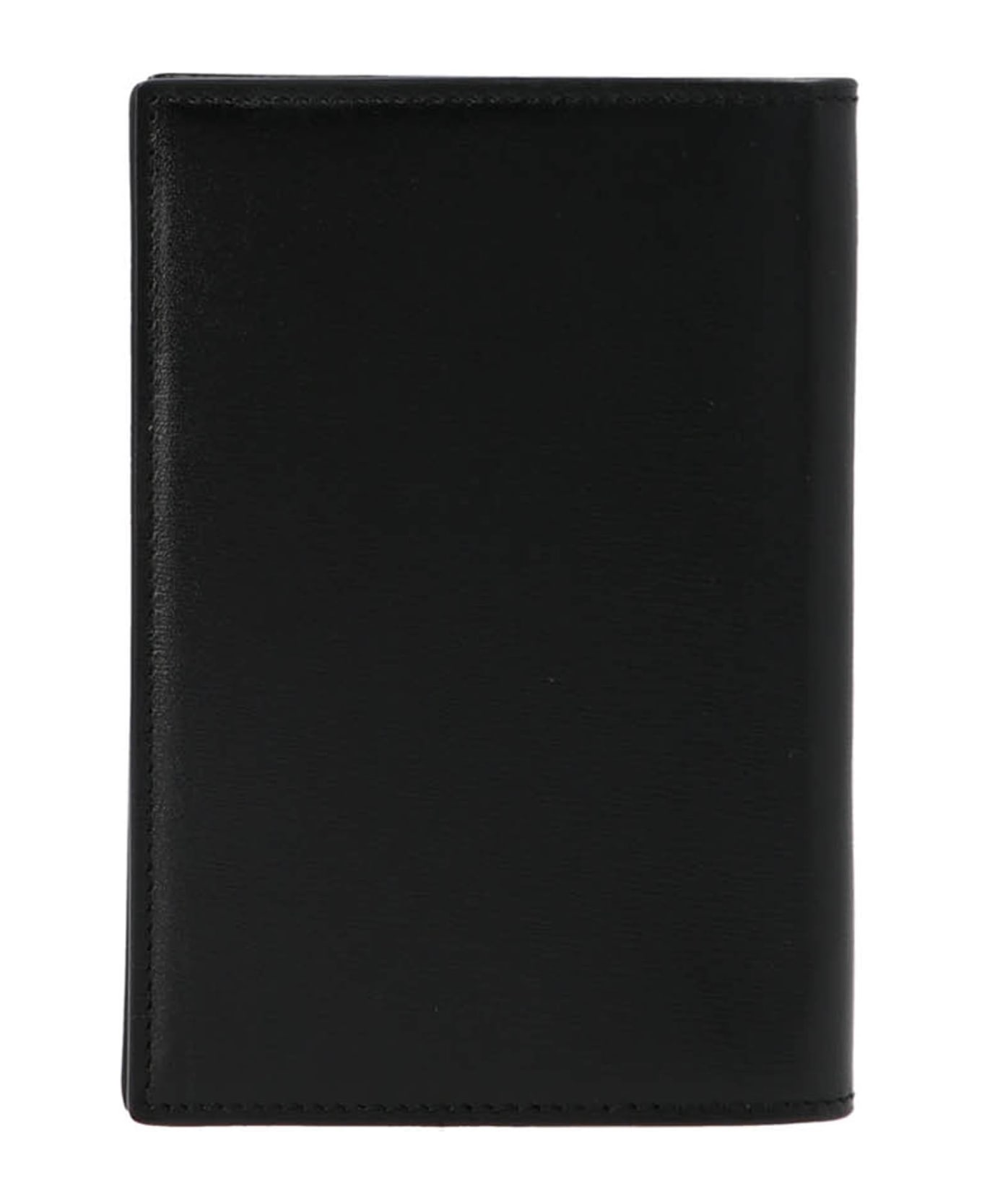 Saint Laurent Monogram Passport Holder - Black  