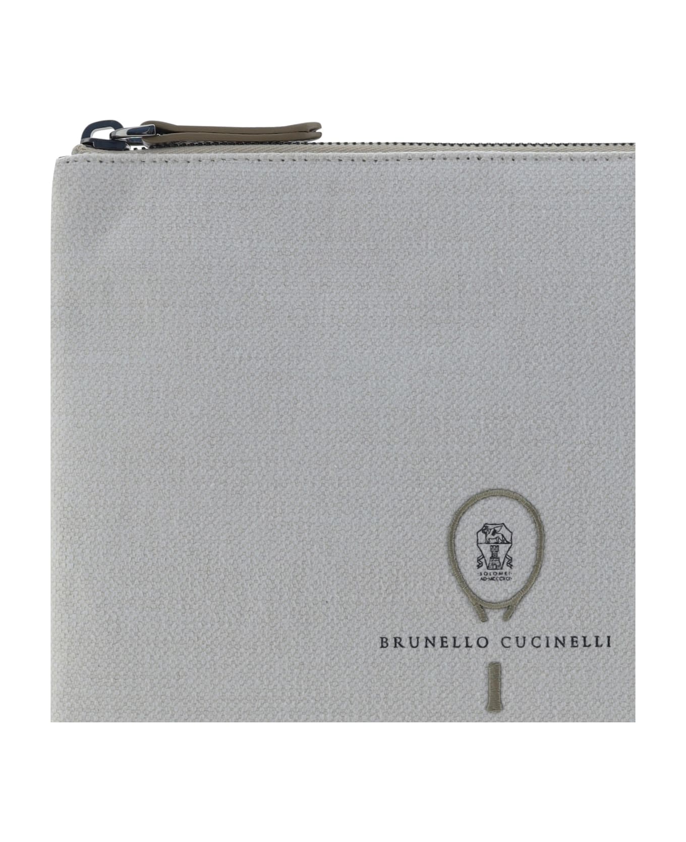 Brunello Cucinelli Beauty Case - Silver Birch