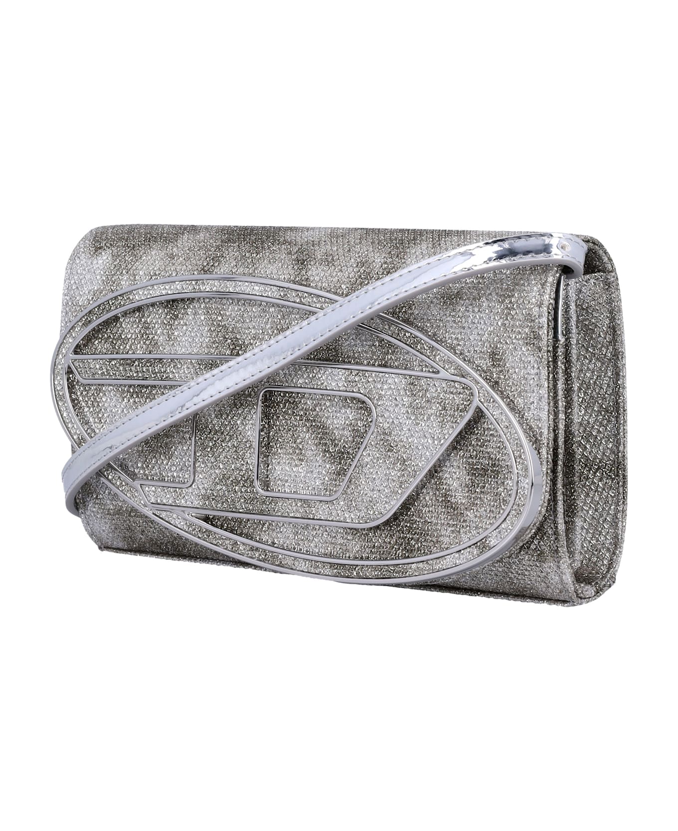 Diesel 1dr Crossbody Wallet Bag - BEIGE