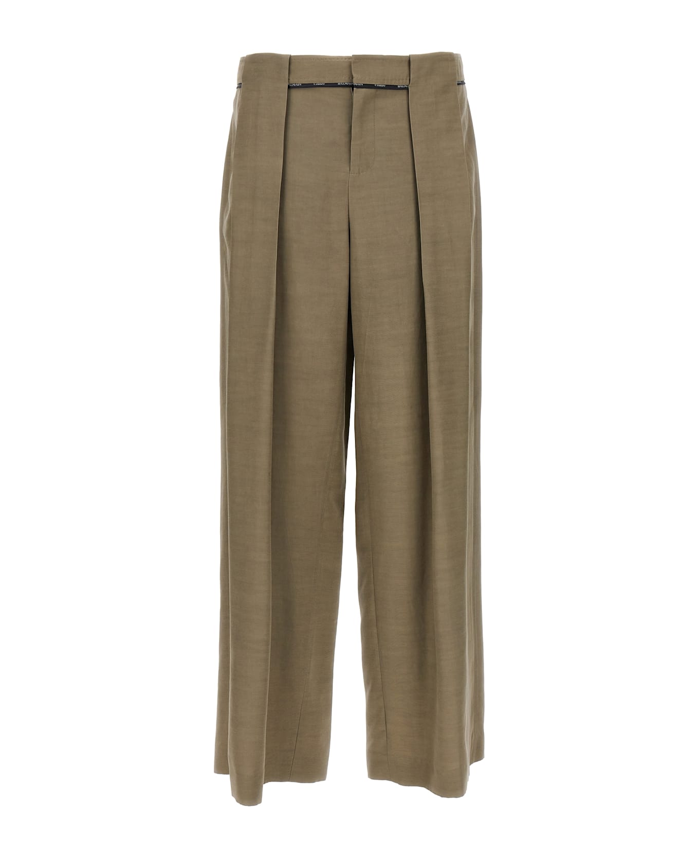 Balmain Cupro Pants - Aj Taupe
