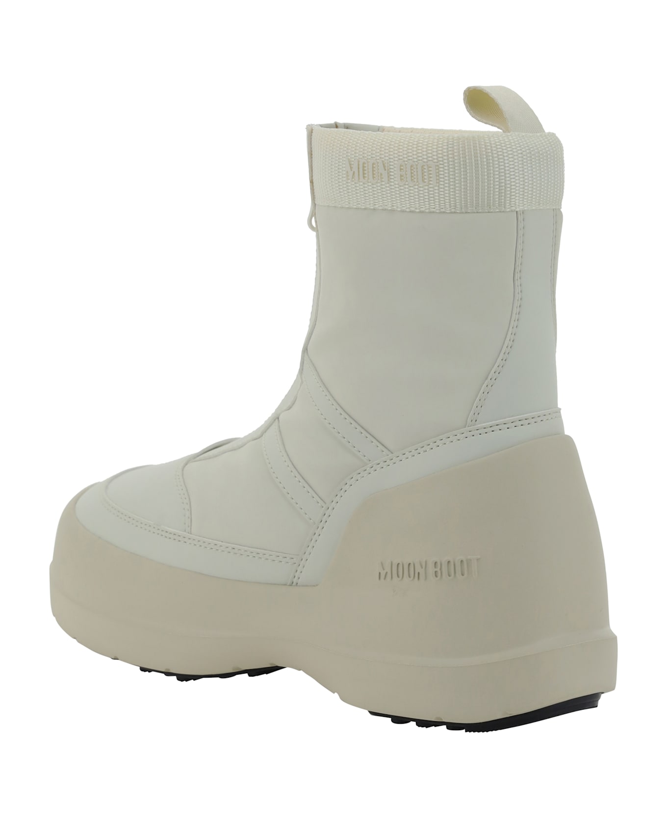 Moon Boot Luna Ankle Boots - Cream