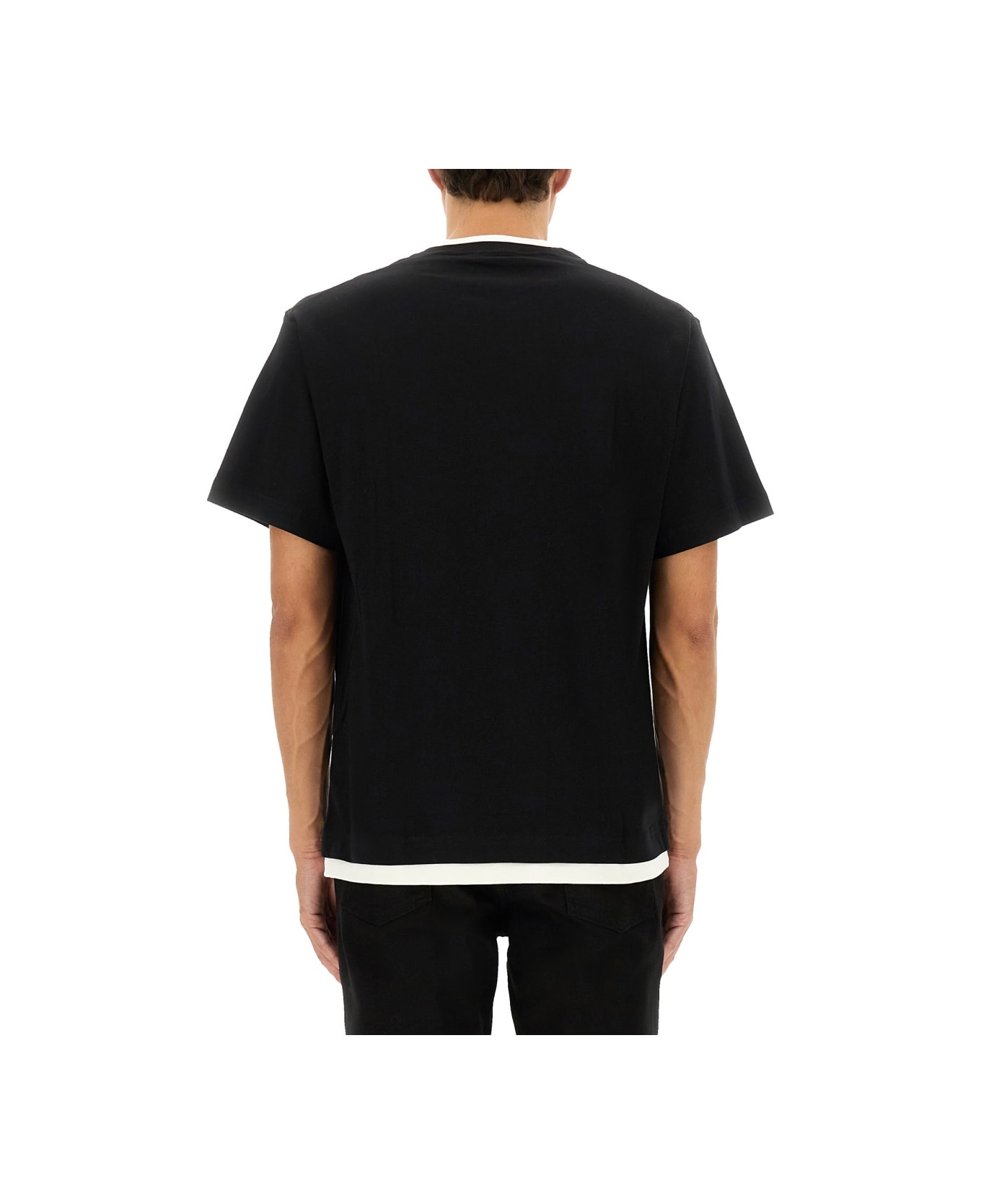 Dolce 
Gabbana T-shirt With Logo - BLACK
