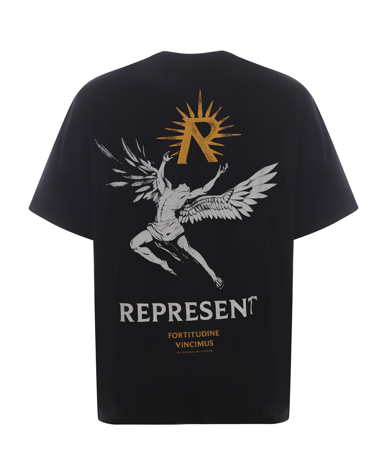 REPRESENT T-shirt Represent Realizzata "icaro" Made Of Cotton - Nero
