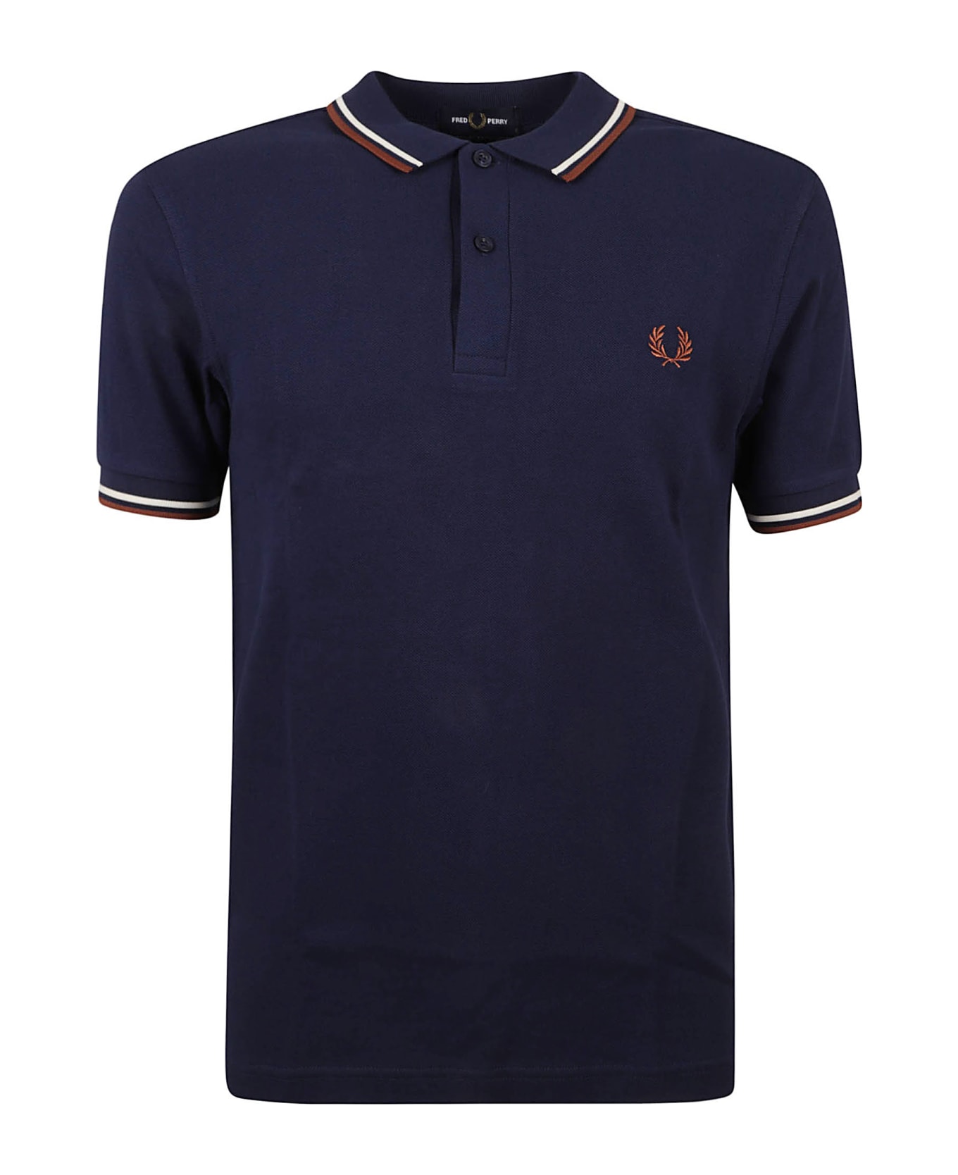 Fred Perry Twin Tipped Shirt - BLUE