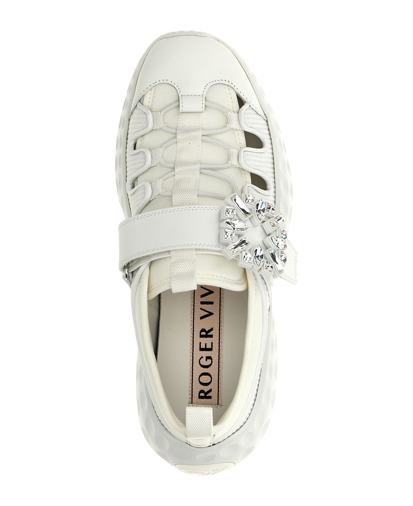 Roger Vivier 
viv
 Run Light Trekky
 Sneakers - White