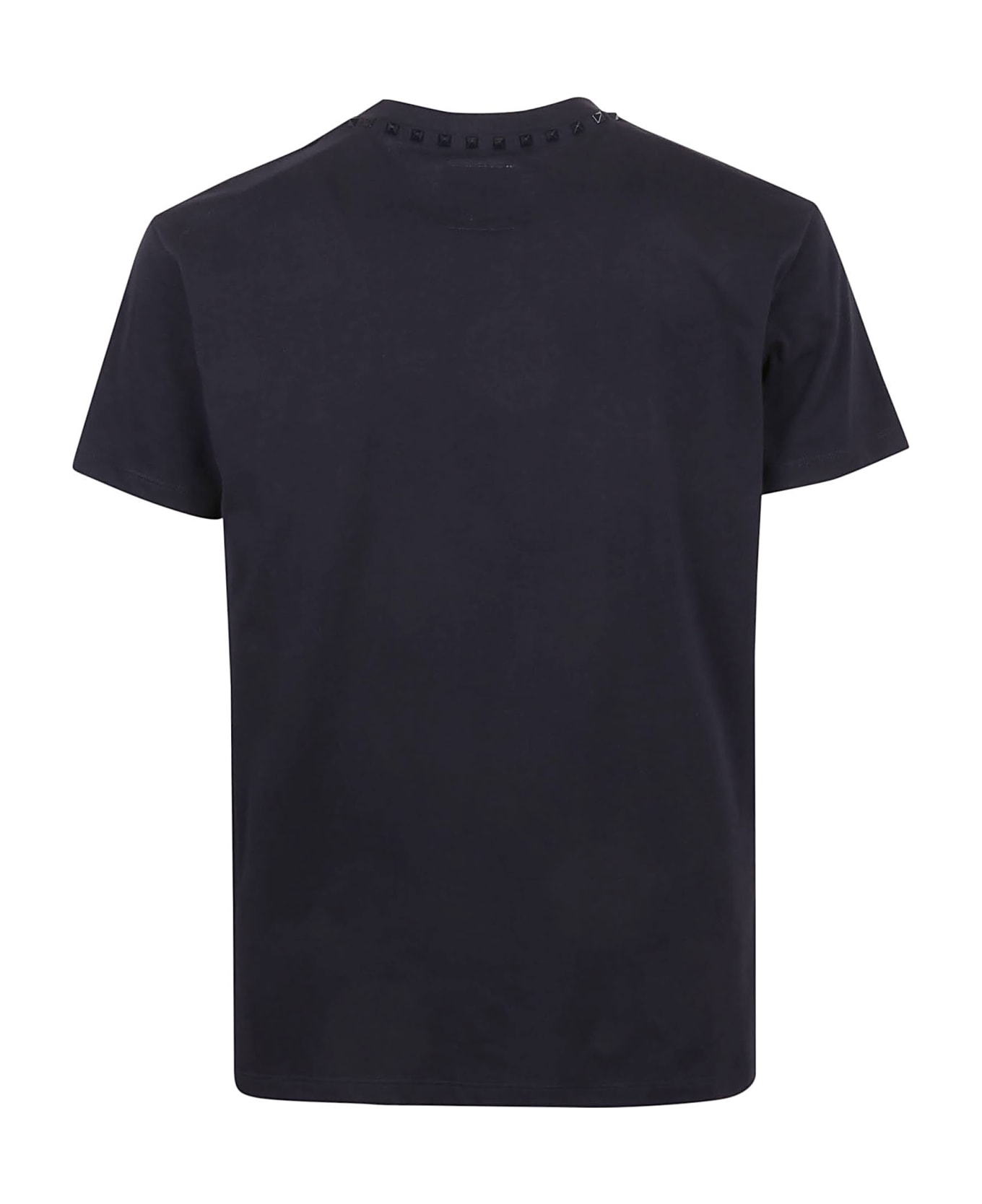 Valentino Garavani T-shirt Jersey Rockstud Untitled - Blue シャツ