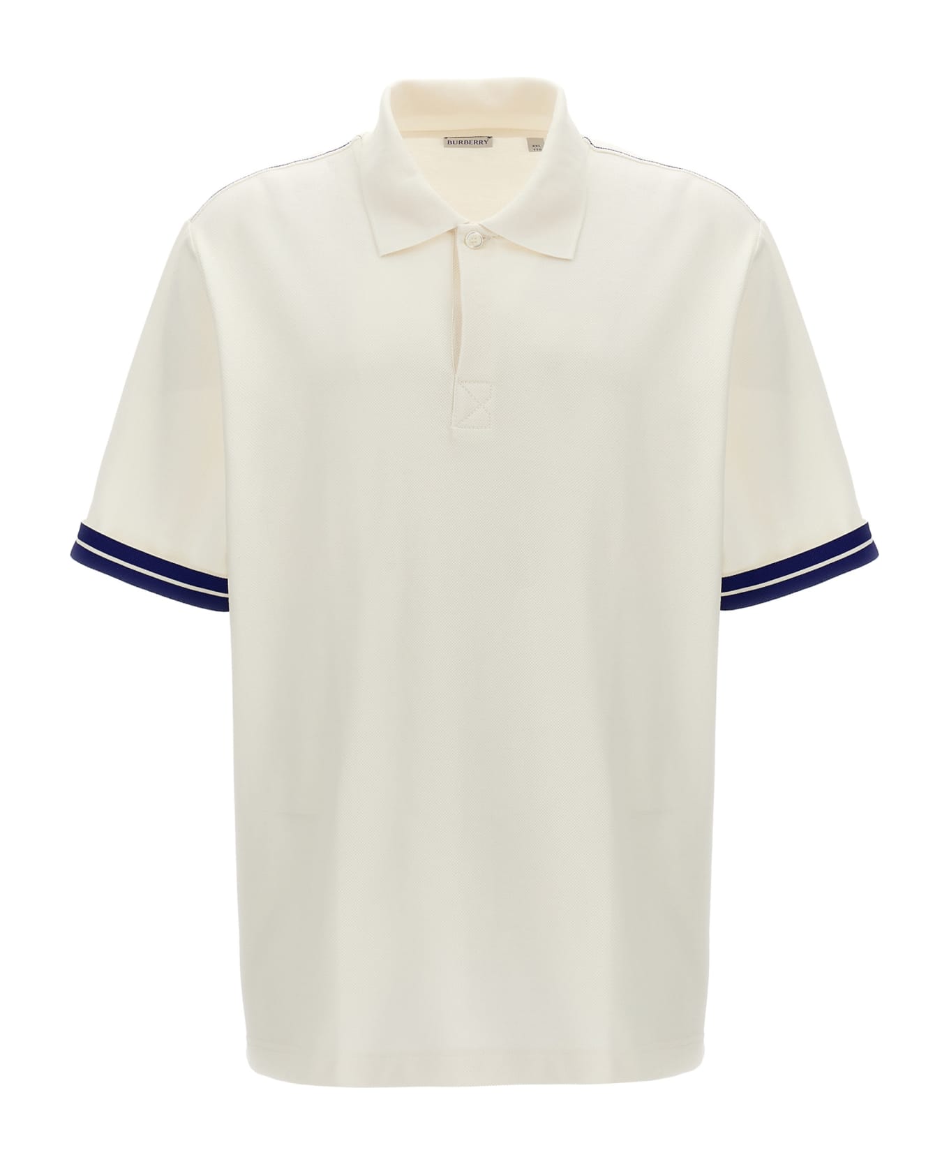 Burberry 'ekd' Polo Shirt - White