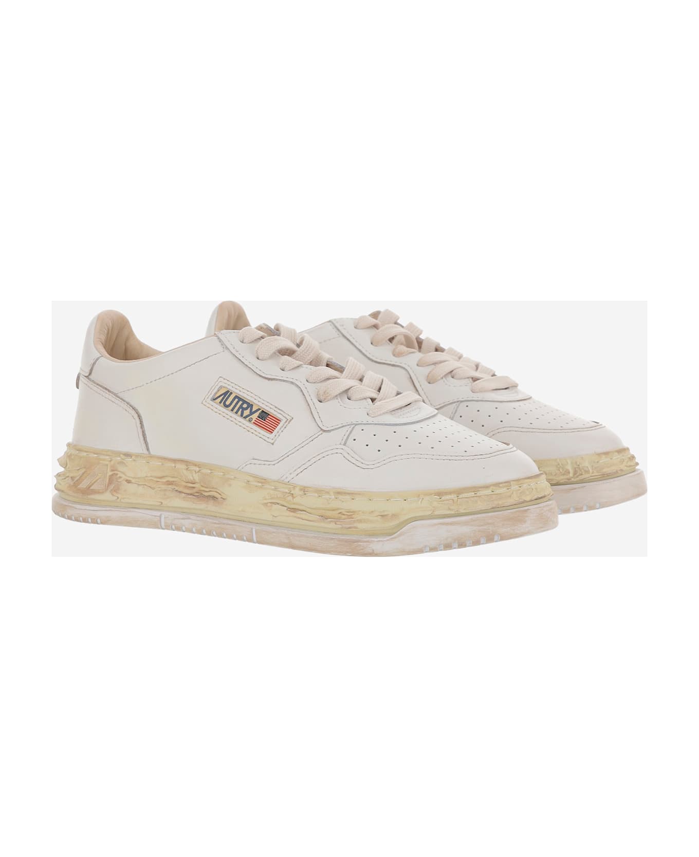 Autry Supvint Low X Mihara Yasuhiro Sneakers - White