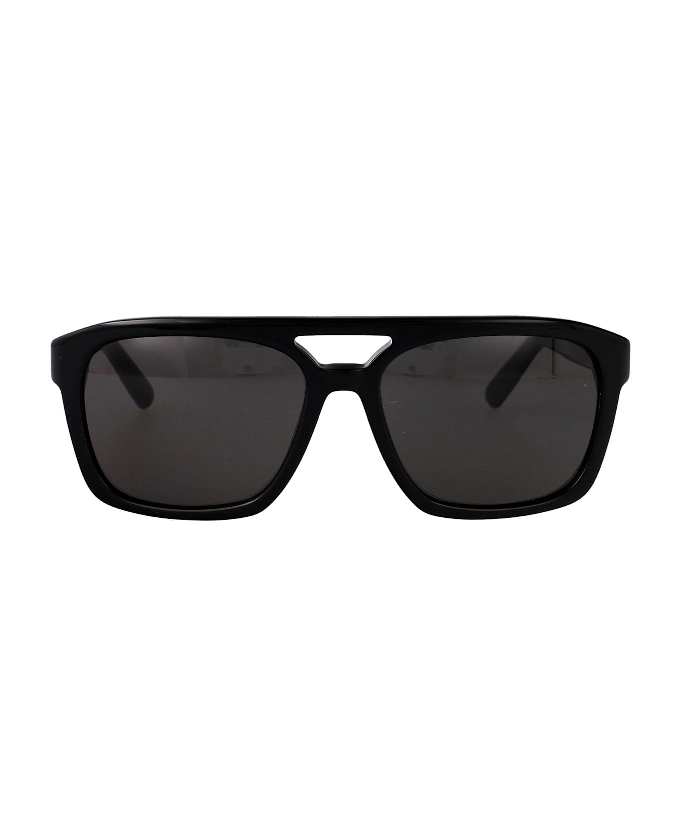 GCDS Gd0058 Sunglasses - nero lucido / fumo