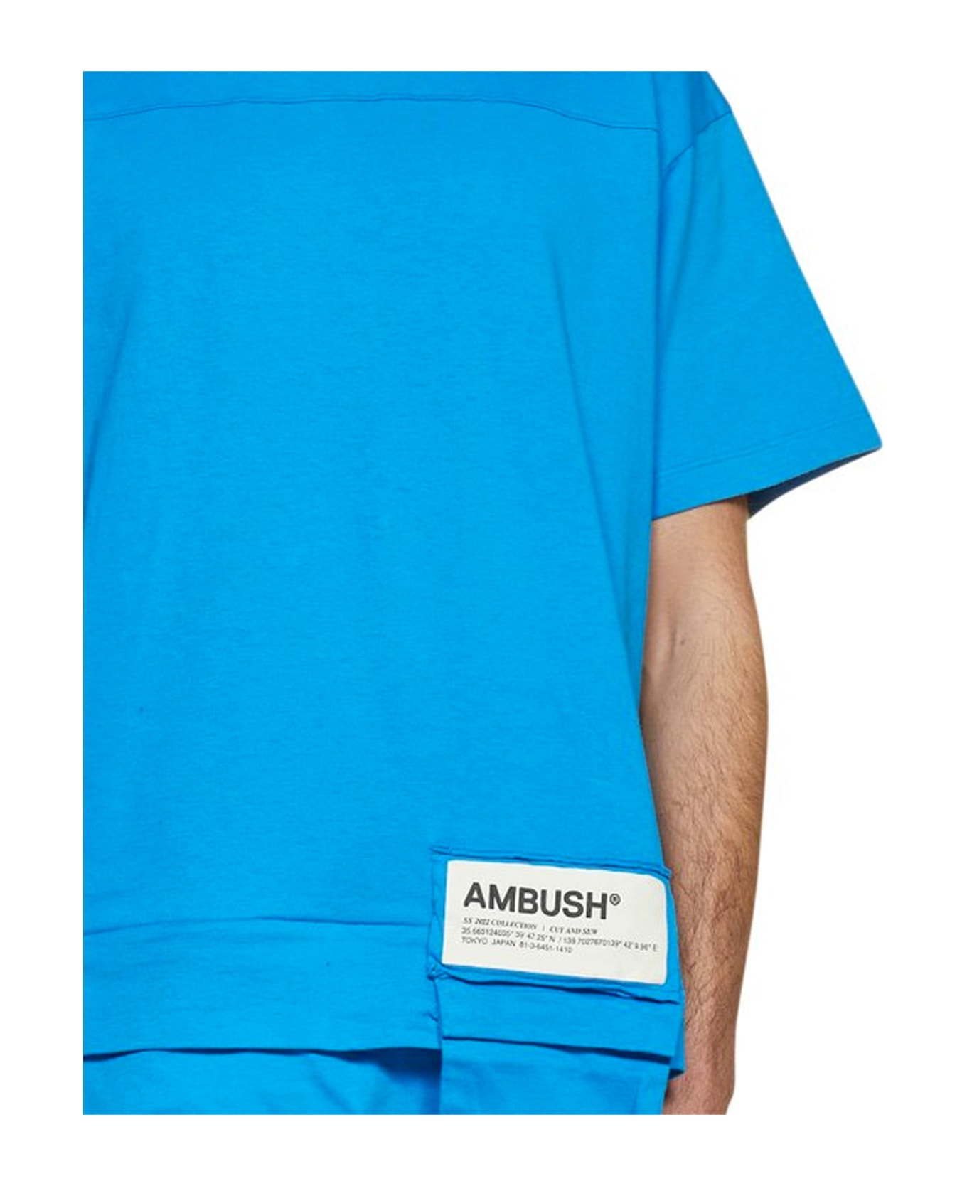 AMBUSH Cotton Logo T-shirt - Blue