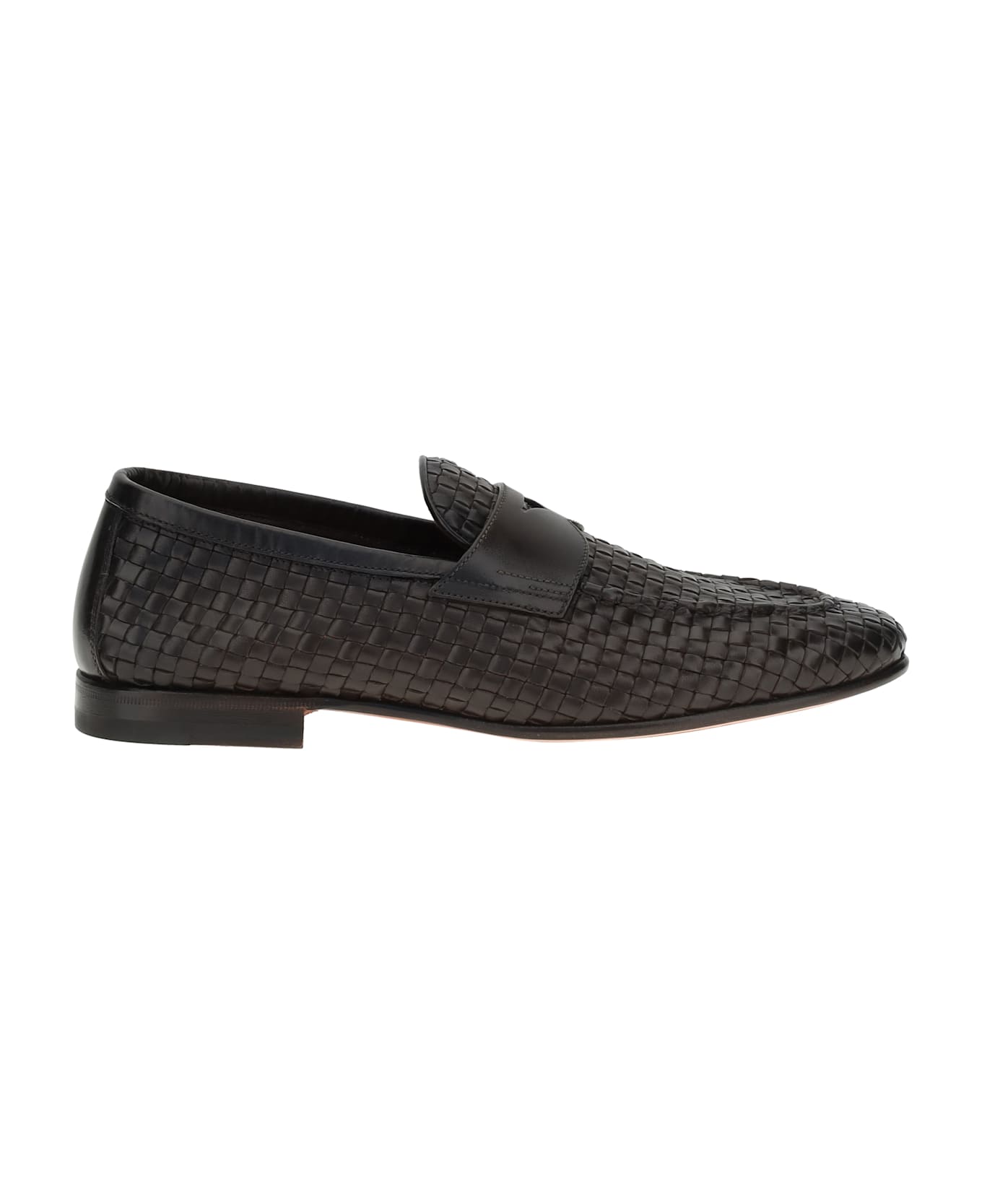 Santoni Penny Loafers