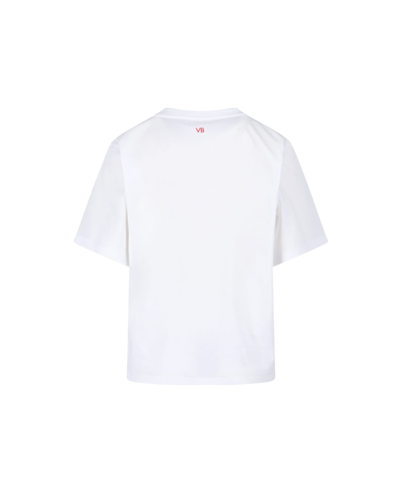 Victoria Beckham Logo T-shirt - White