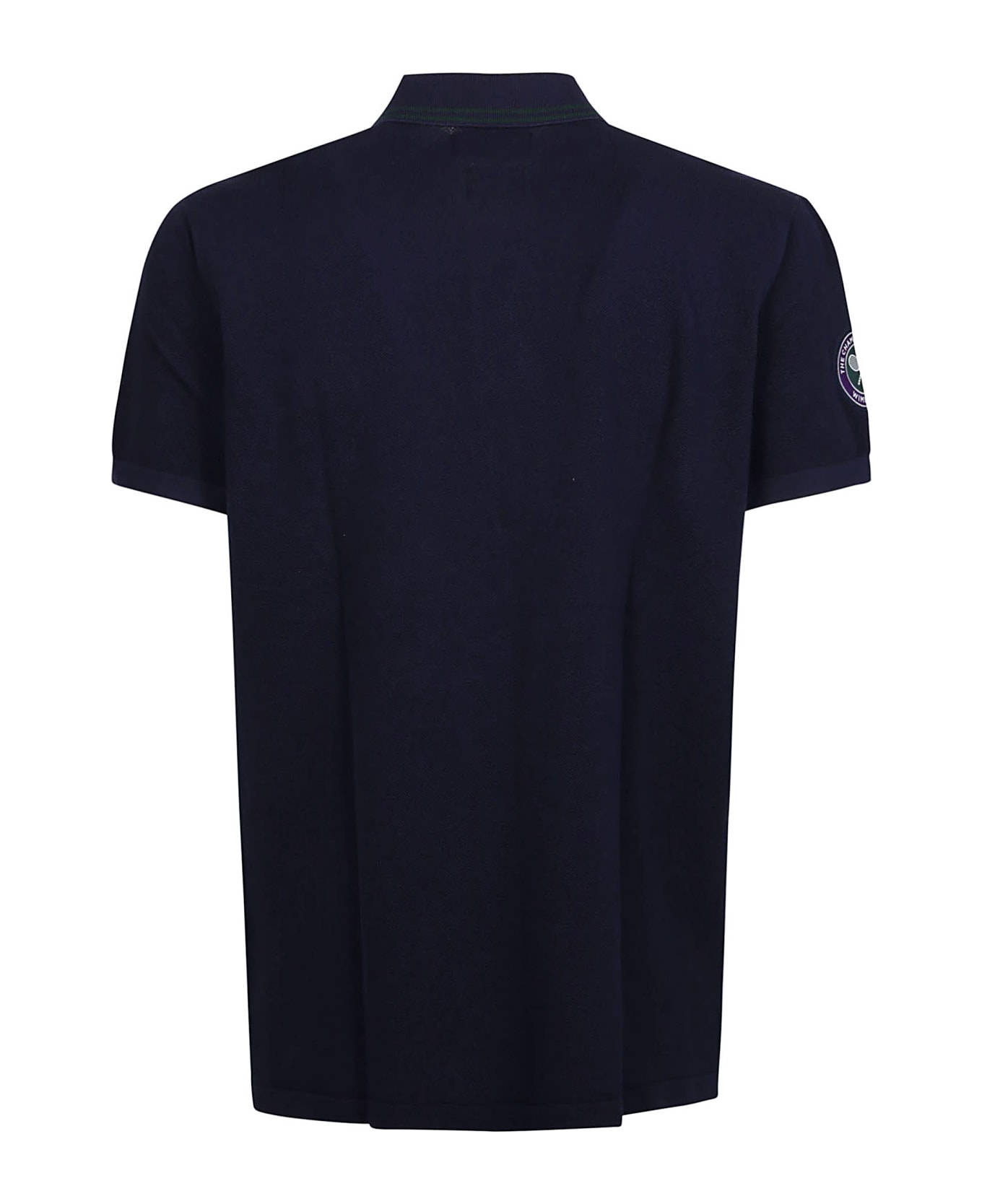 Polo Ralph Lauren Short Sleeve Polo Shirt - Refined Navy/moss Agate
