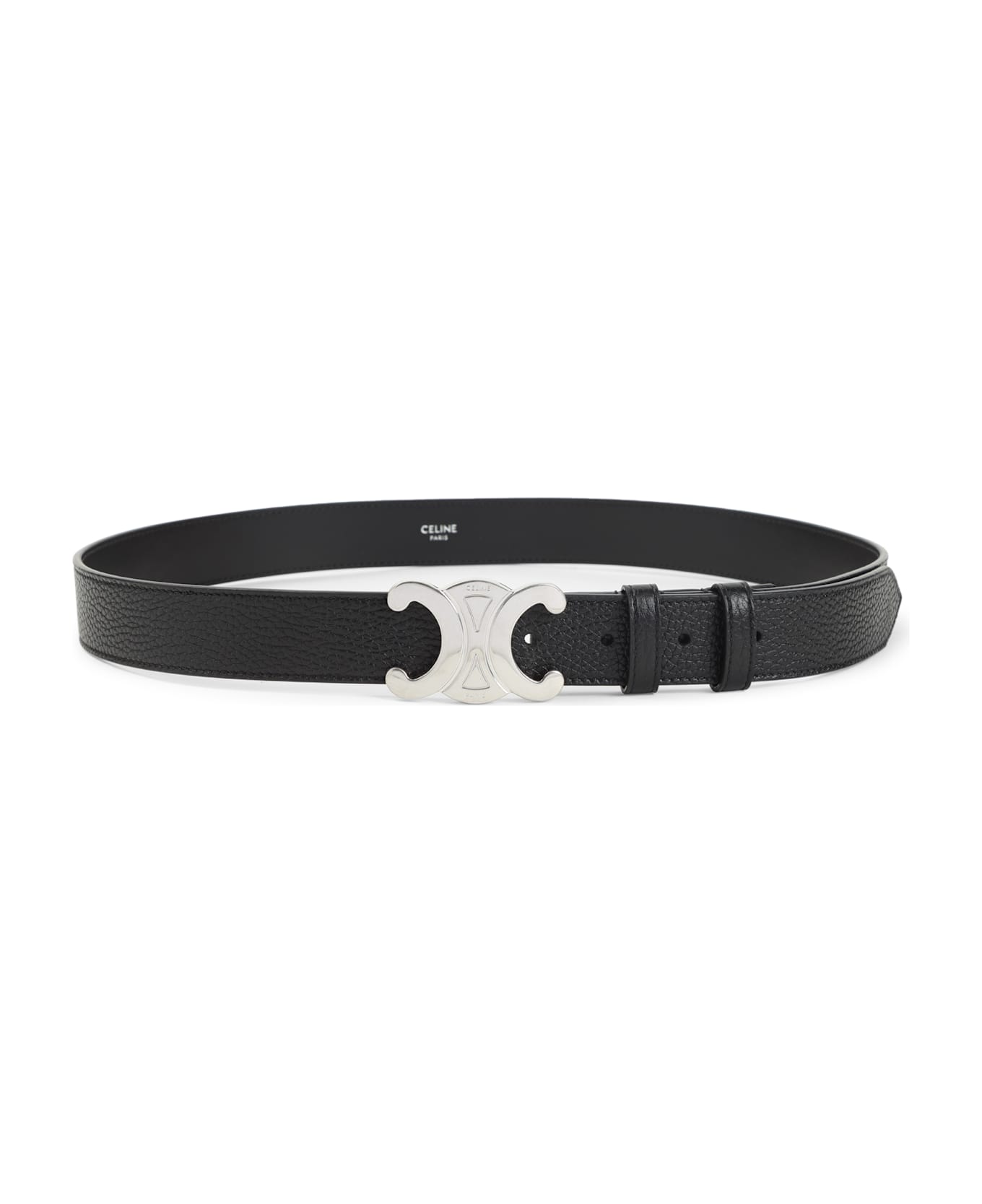 Celine Large 30 Mm Belt - Si Black
