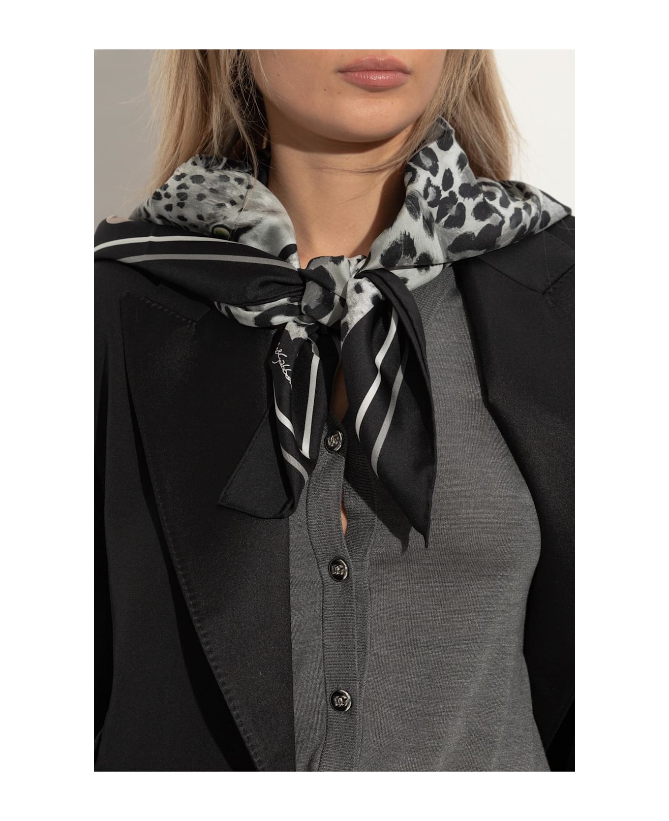 Dolce 
Gabbana Silk Scarf