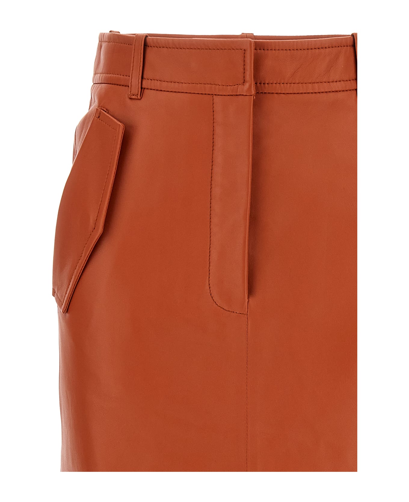 スカート ZIMMERMANN 'Illustration' midi skirt Orange Zimmermann 'illustration' Midi Skirt | italist