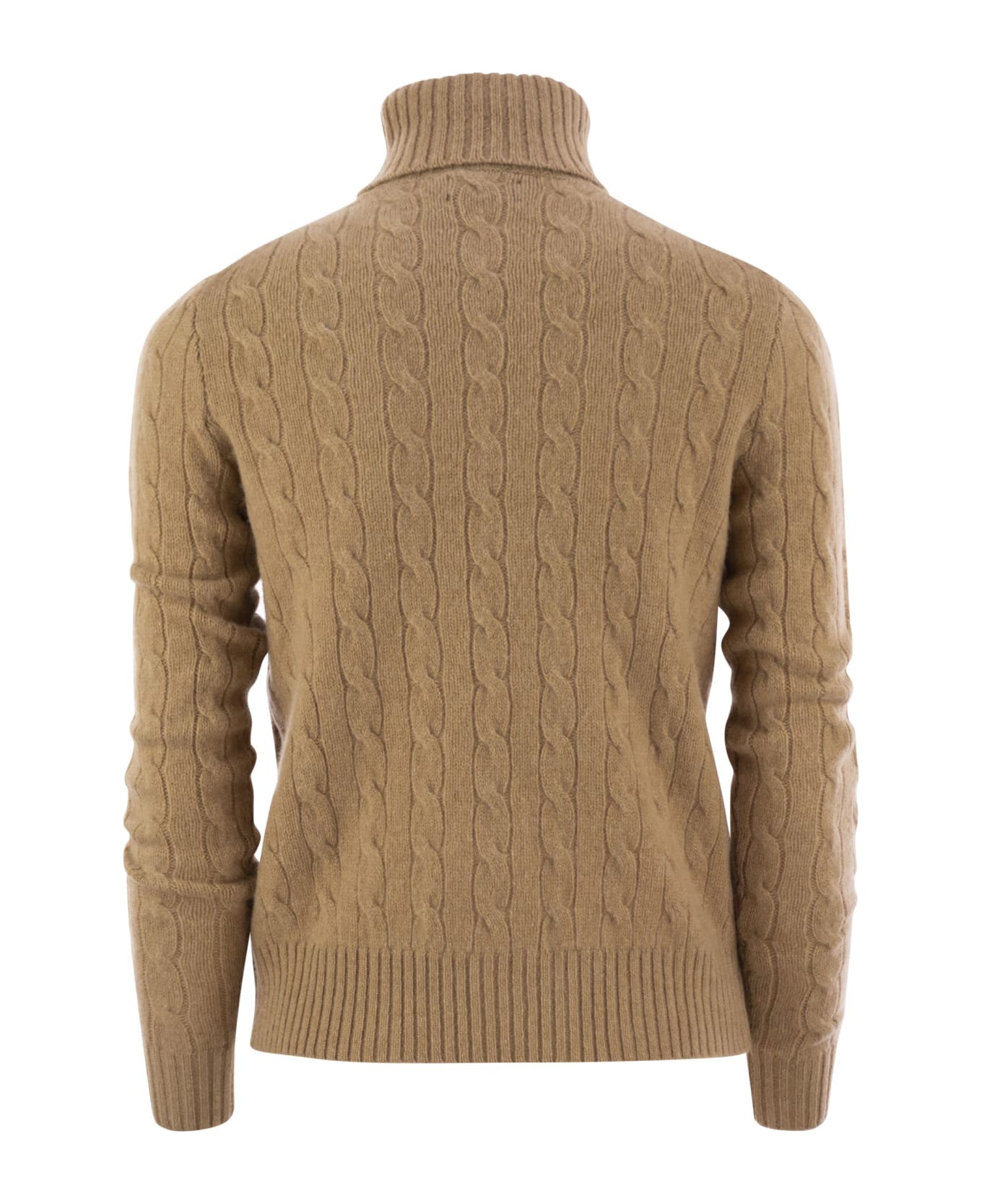 Polo Ralph Lauren Turtle Neck Sweater - Caramel ニットウェア