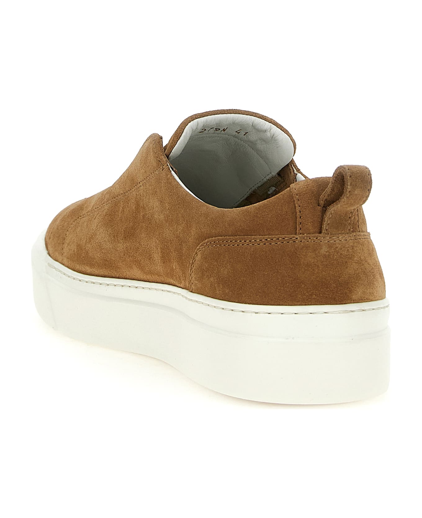 Kiton Suede Sneakers - Brown