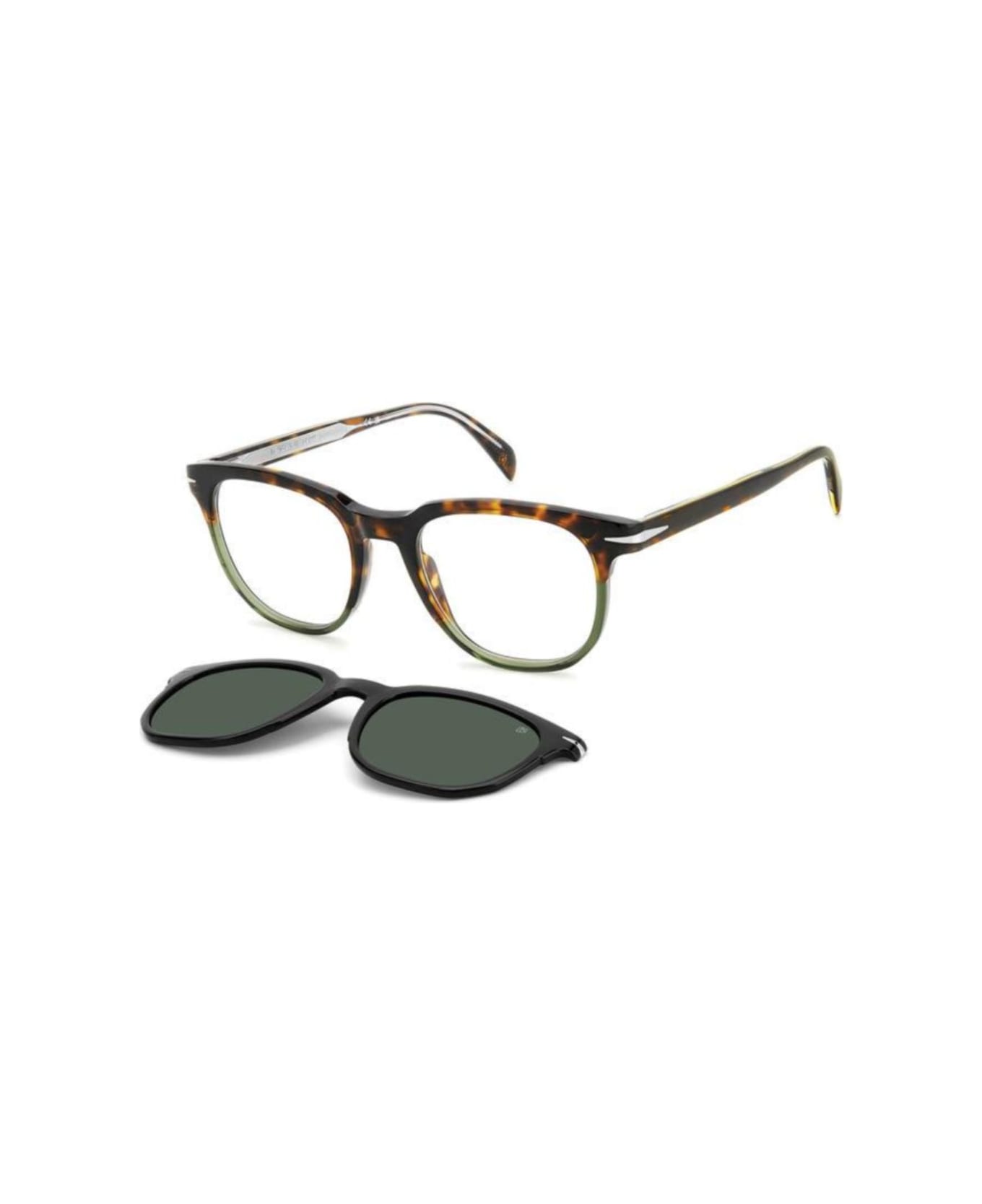DB Eyewear by David Beckham Db 7120/csphw/uc Havana Green - PHW/UC HAVANA GREEN
