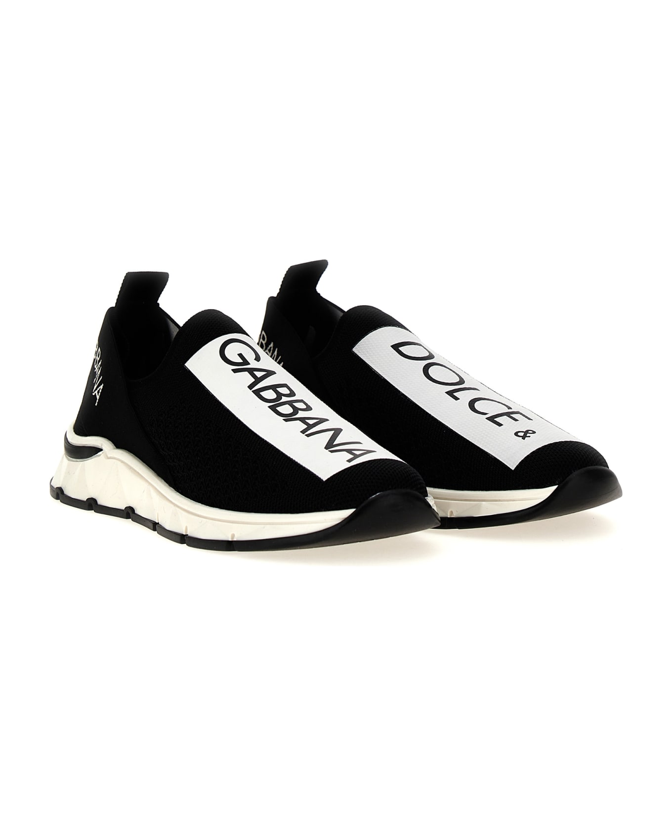 Dolce & Gabbana 'sorrento 2,0' Sneakers - White/Black