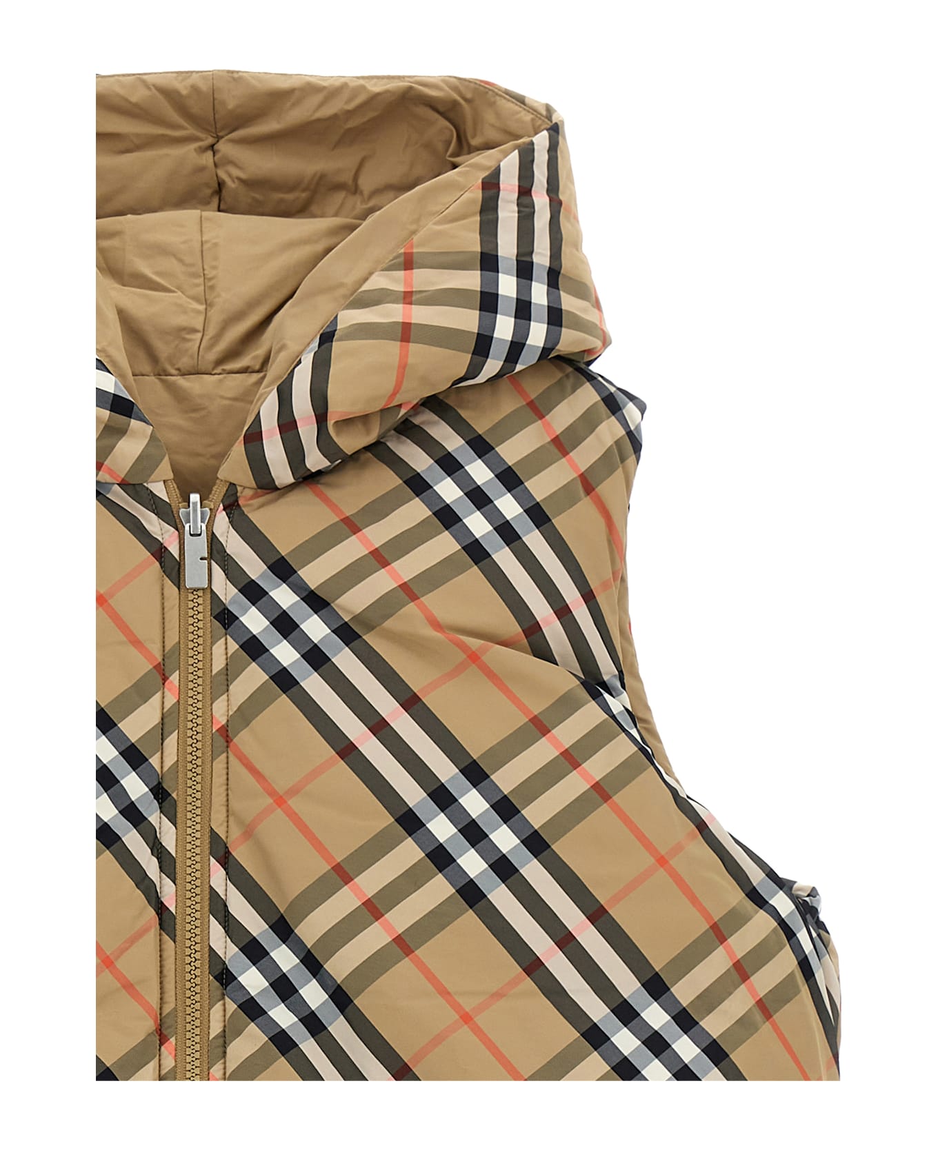 Burberry Reversible Vest - Beige