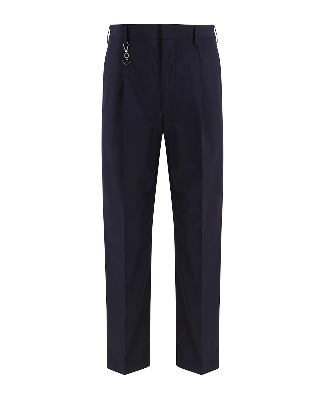 Prada Tailored Cotton Poplin Trousers