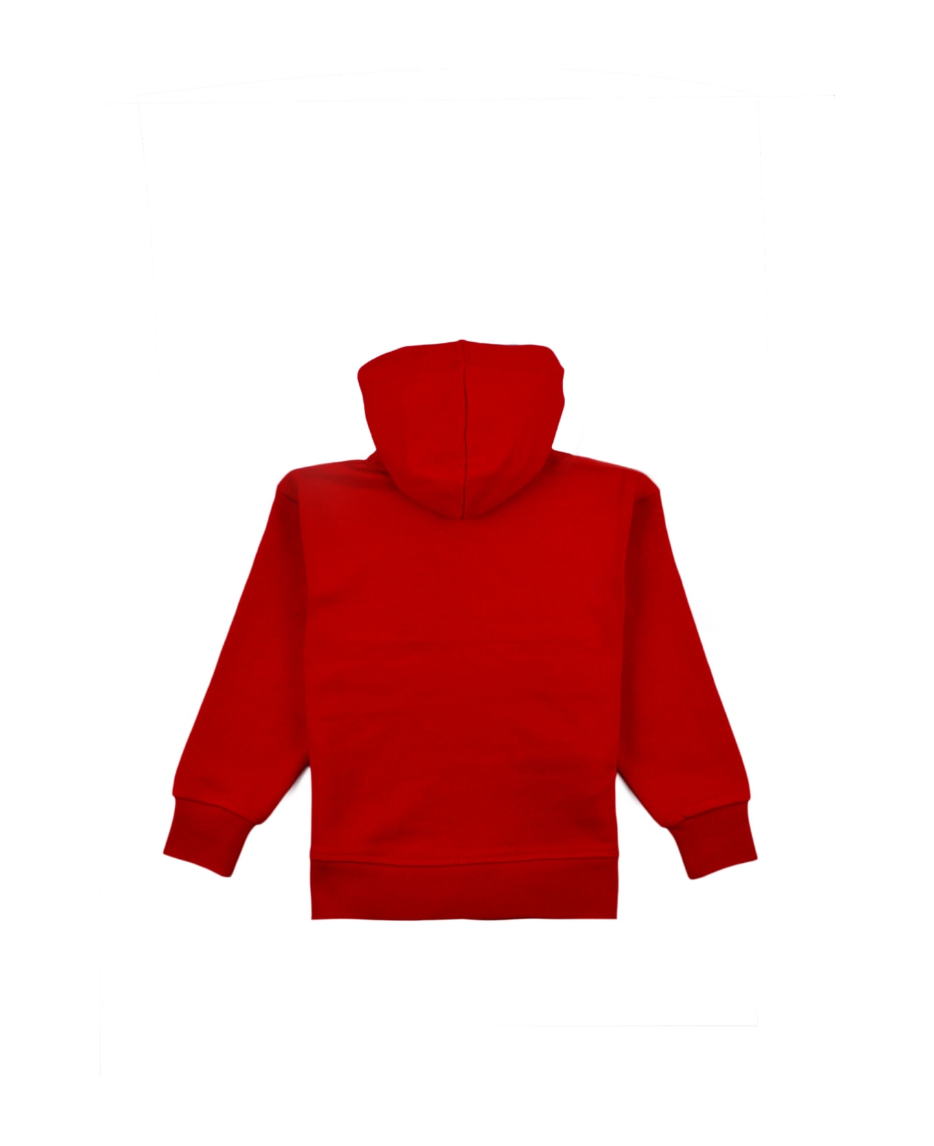 Dsquared2 Cotton Sweatshirt With Hood - Red
